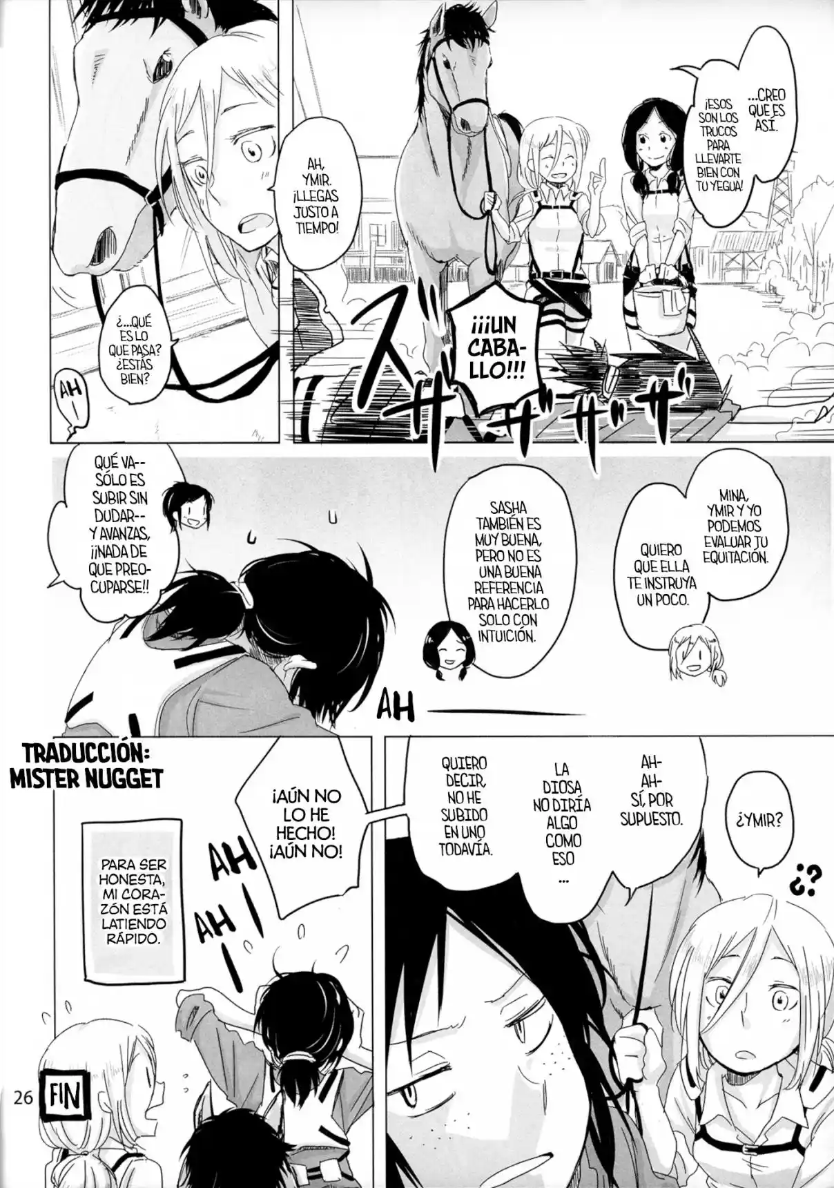 Shingeki No Kyojin - Honey! ~ Yumikuri Anthology~ (Doujinshi) - Capítulo 3 - Página 7 - LectorTMOo