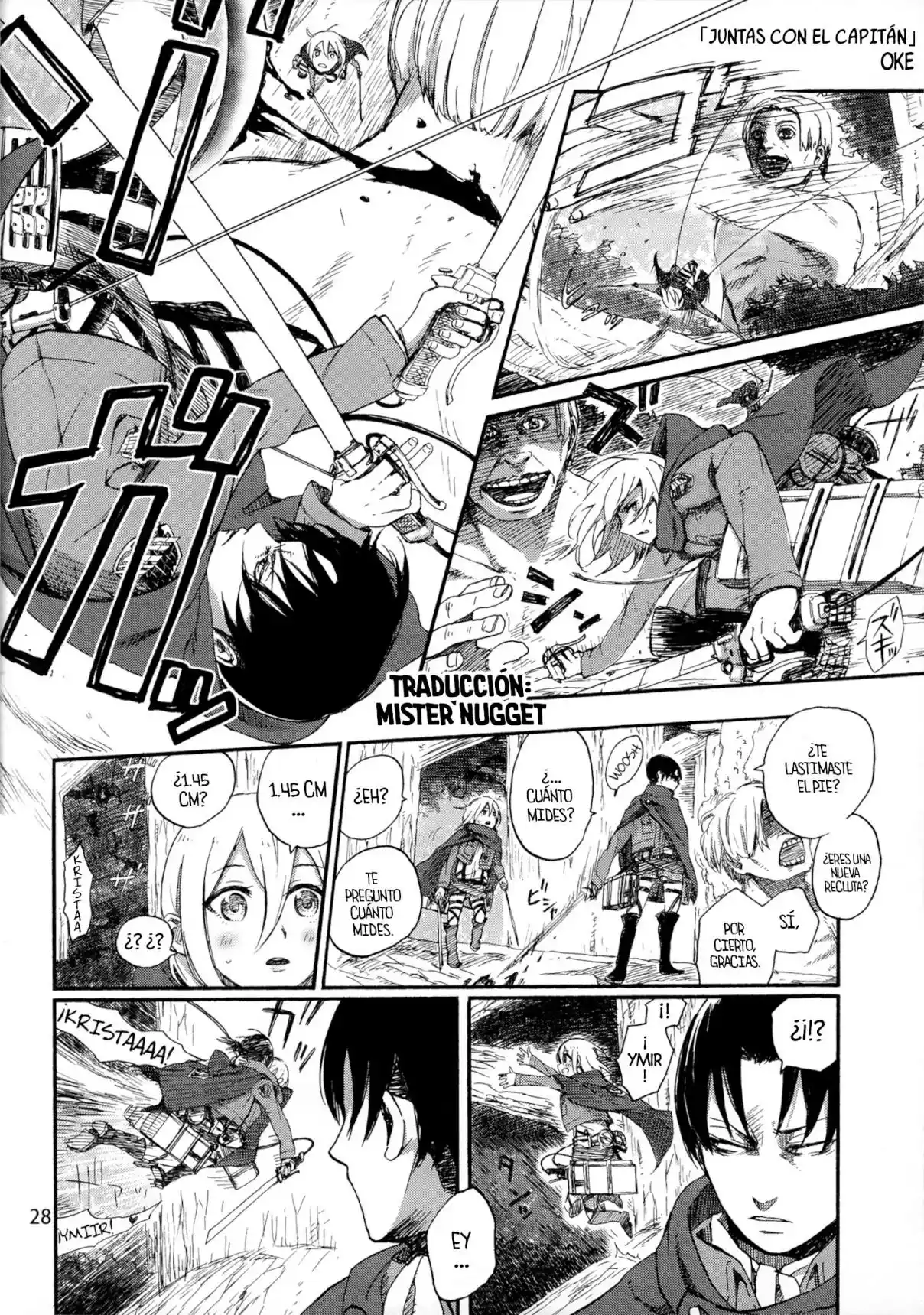Shingeki No Kyojin - Honey! ~ Yumikuri Anthology~ (Doujinshi) - Capítulo 4 - Página 1 - LectorTMOo