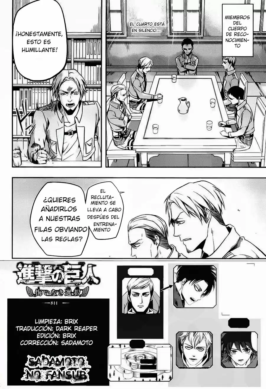 Shingeki No Kyojin: Kuinaki Sentaku - Capítulo 3 - Página 4 - LectorTMOo