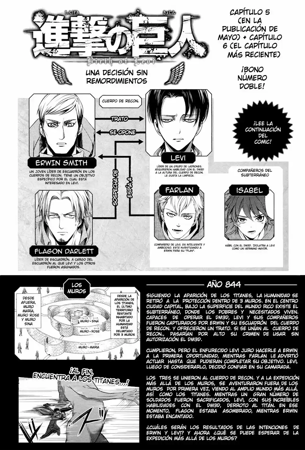 Shingeki No Kyojin: Kuinaki Sentaku - Capítulo 6 - Página 4 - LectorTMOo