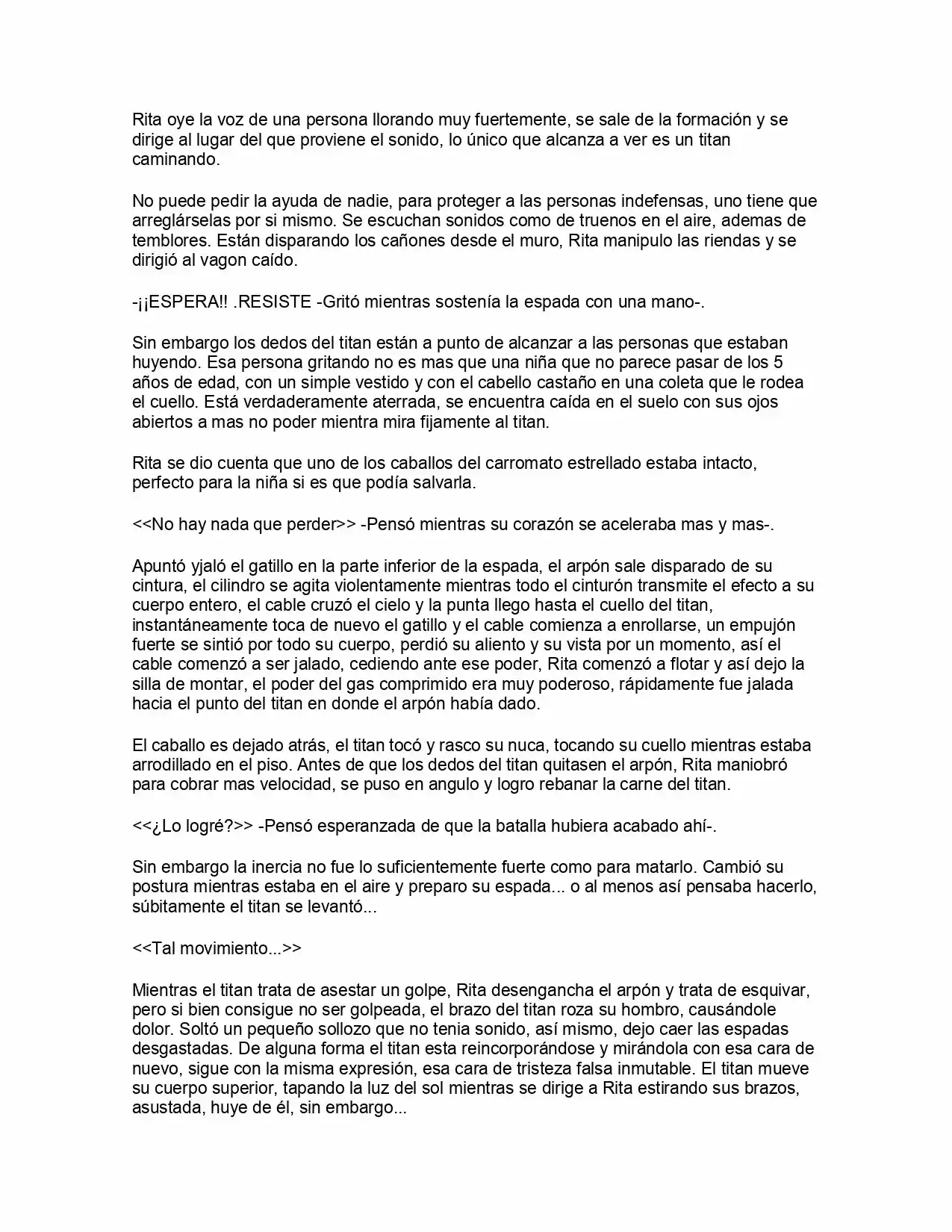 Shingeki No Kyojin: La Reina De La Ciudad Aislada (Novela) - Capítulo 1 - Página 3 - LectorTMOo