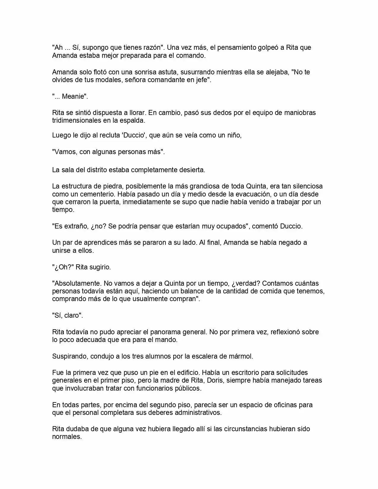 Shingeki No Kyojin: La Reina De La Ciudad Aislada (Novela) - Capítulo 2 - Página 7 - LectorTMOo