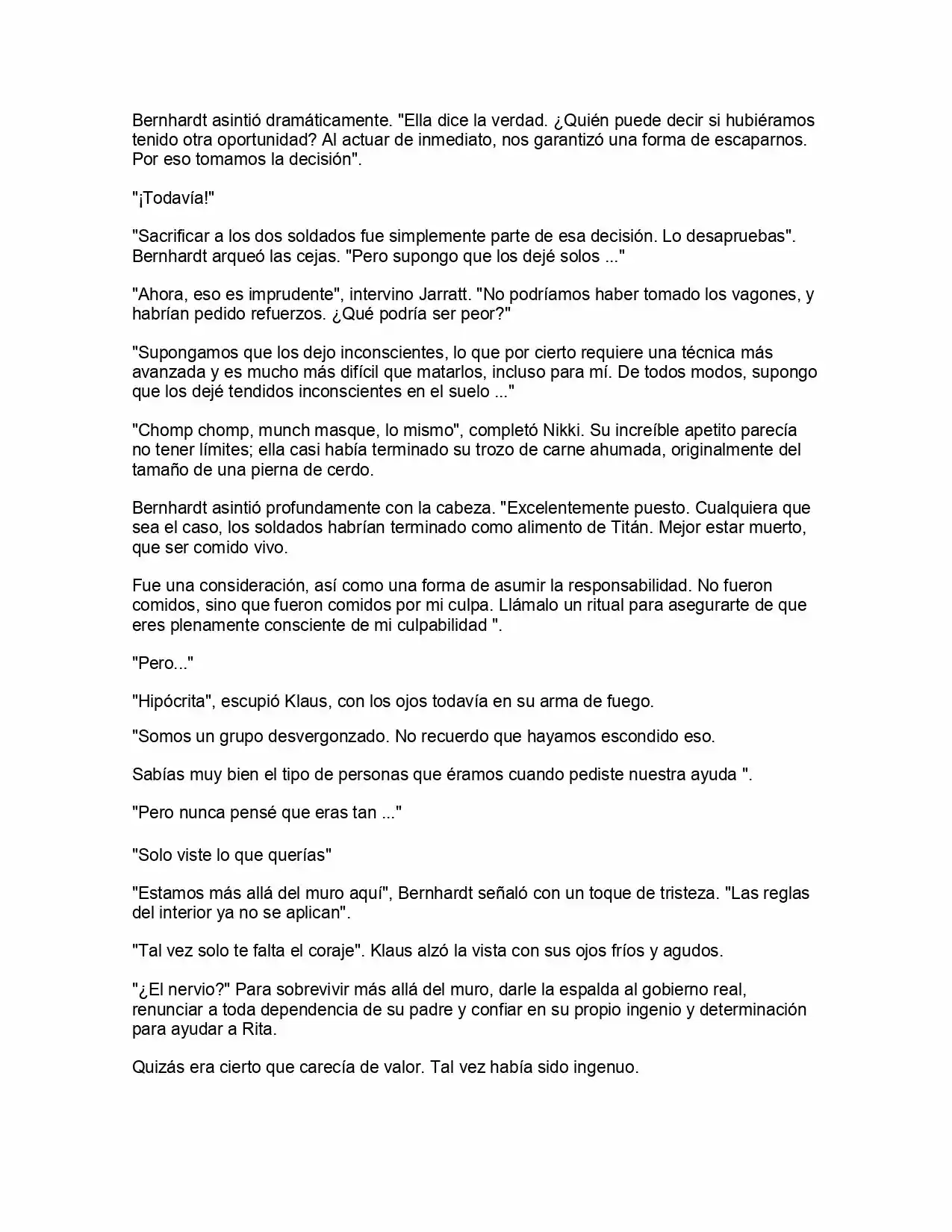 Shingeki No Kyojin: La Reina De La Ciudad Aislada (Novela) - Capítulo 3 - Página 14 - LectorTMOo