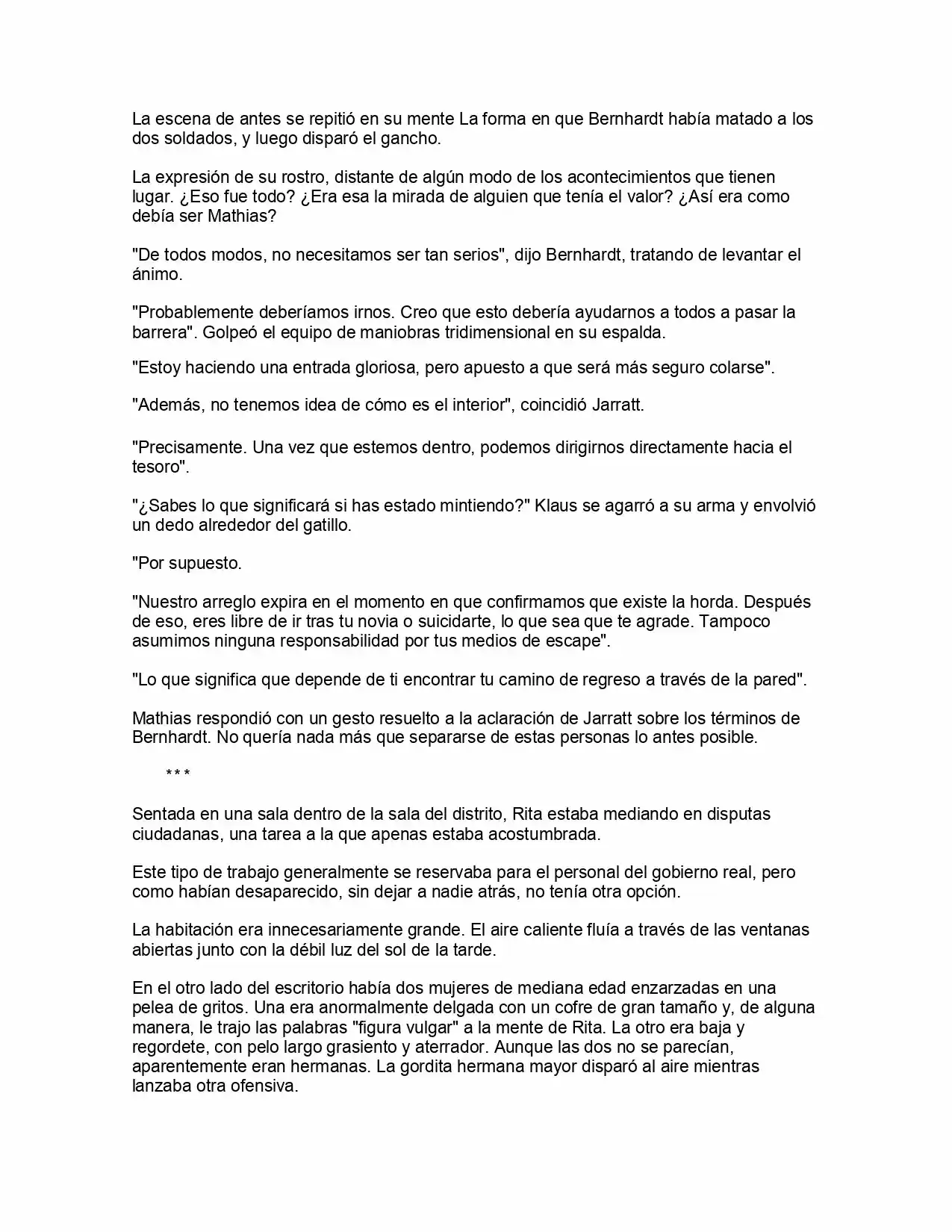 Shingeki No Kyojin: La Reina De La Ciudad Aislada (Novela) - Capítulo 3 - Página 15 - LectorTMOo