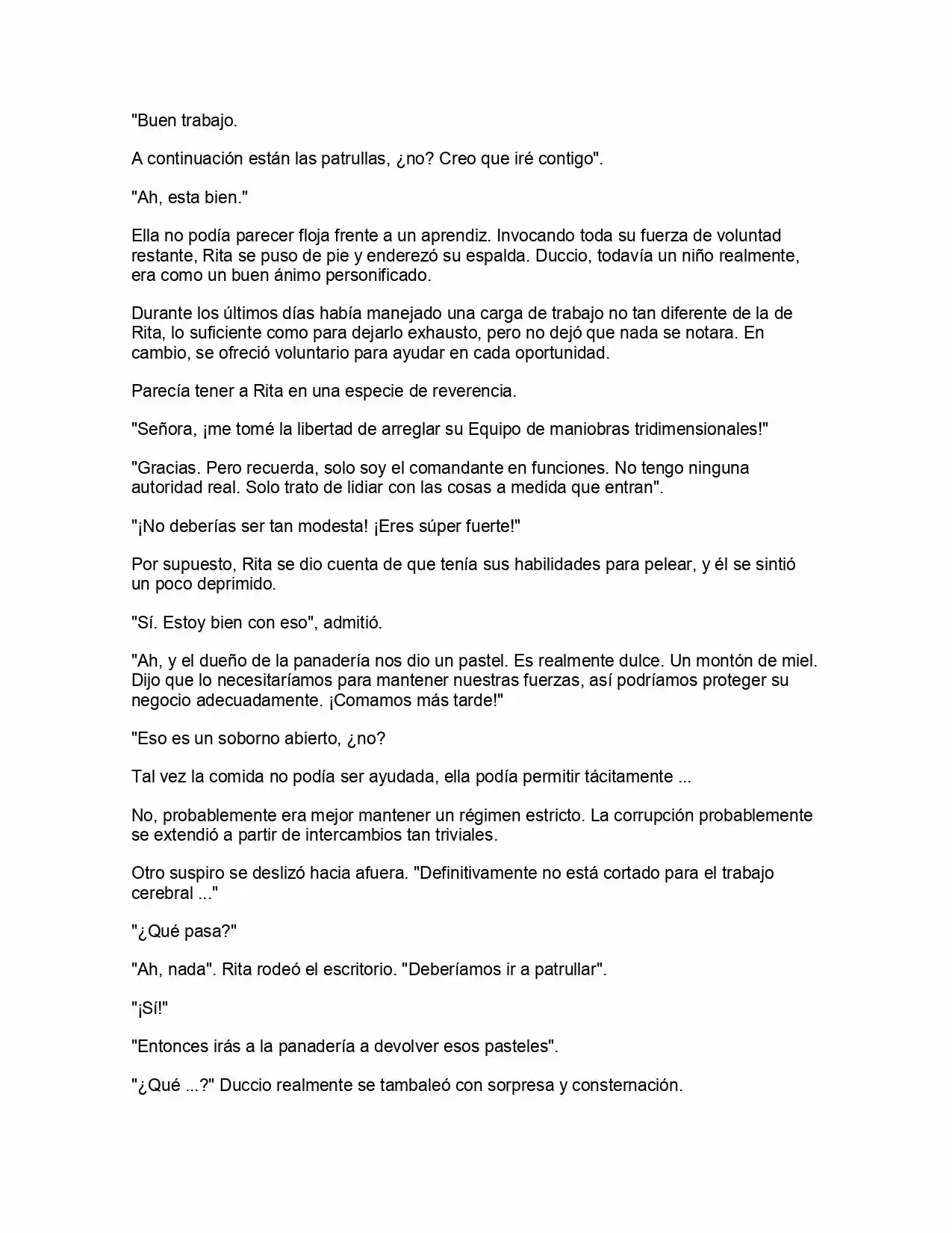 Shingeki No Kyojin: La Reina De La Ciudad Aislada (Novela) - Capítulo 3 - Página 22 - LectorTMOo