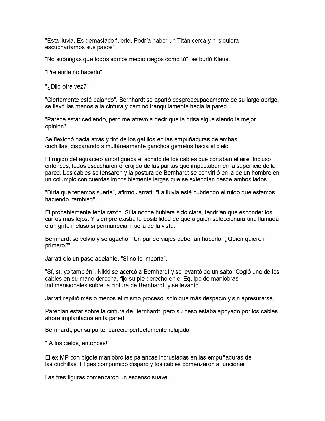 Shingeki No Kyojin: La Reina De La Ciudad Aislada (Novela) - Capítulo 3 - Página 24 - LectorTMOo