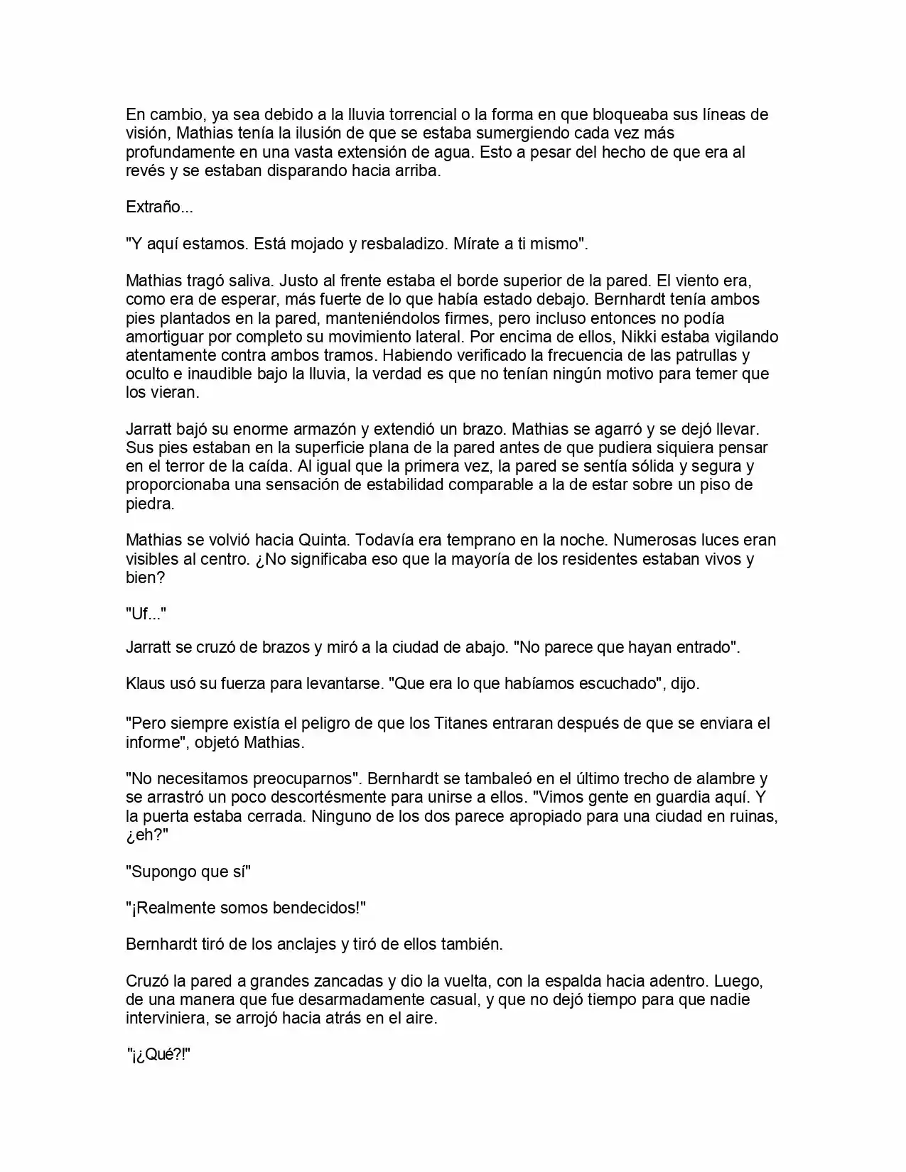 Shingeki No Kyojin: La Reina De La Ciudad Aislada (Novela) - Capítulo 3 - Página 26 - LectorTMOo