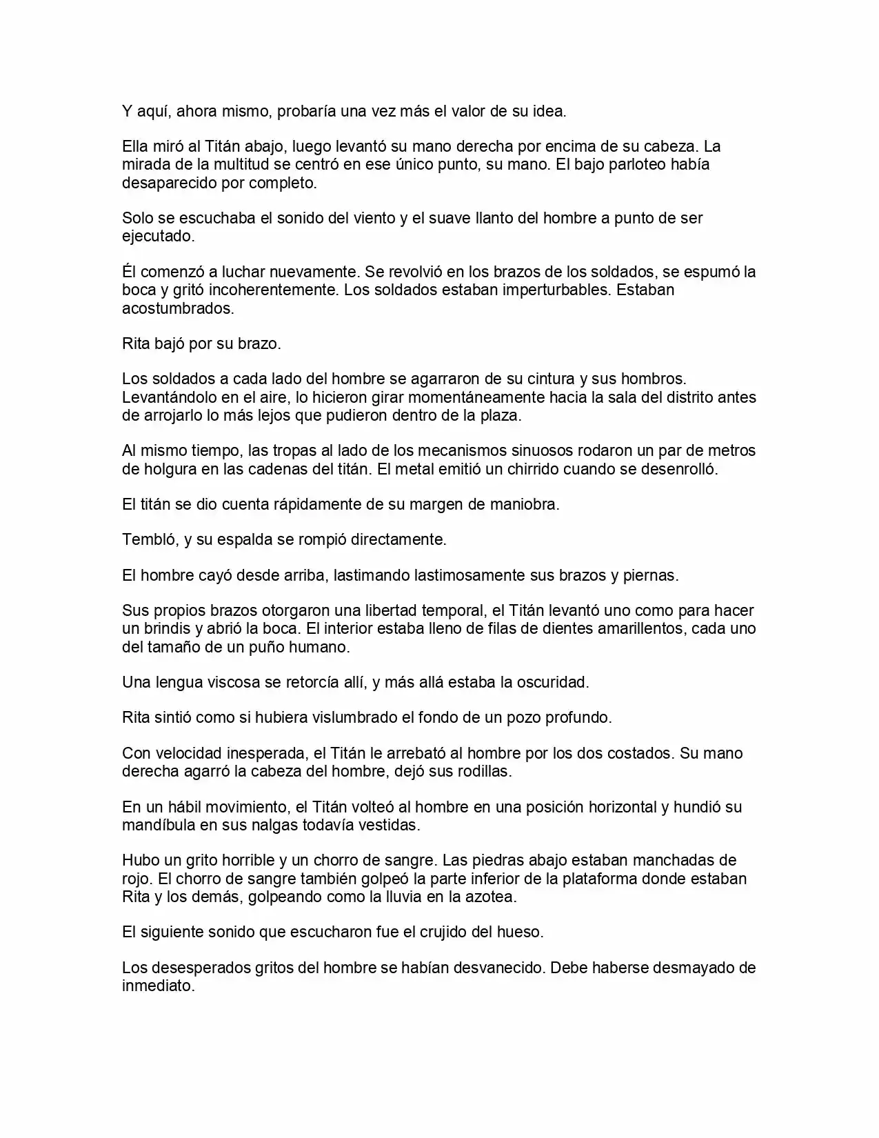Shingeki No Kyojin: La Reina De La Ciudad Aislada (Novela) - Capítulo 4 - Página 7 - LectorTMOo