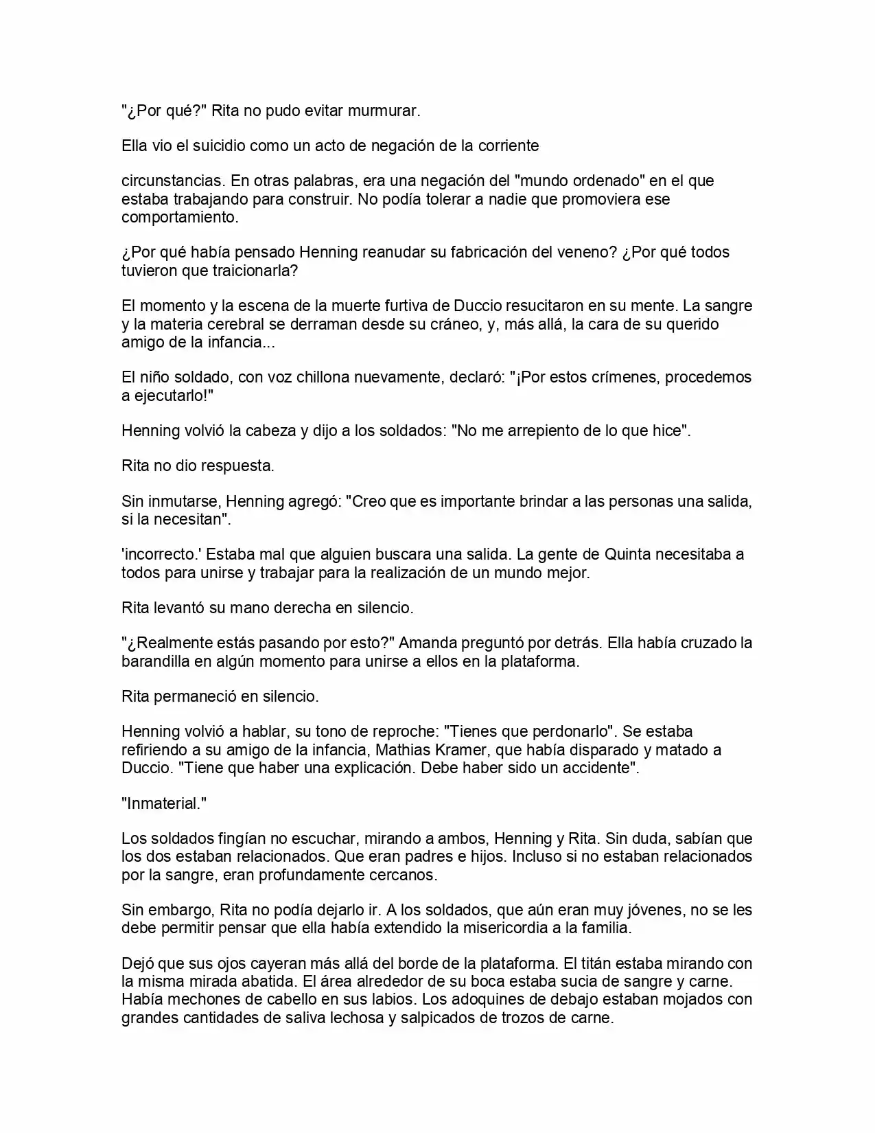 Shingeki No Kyojin: La Reina De La Ciudad Aislada (Novela) - Capítulo 4 - Página 9 - LectorTMOo