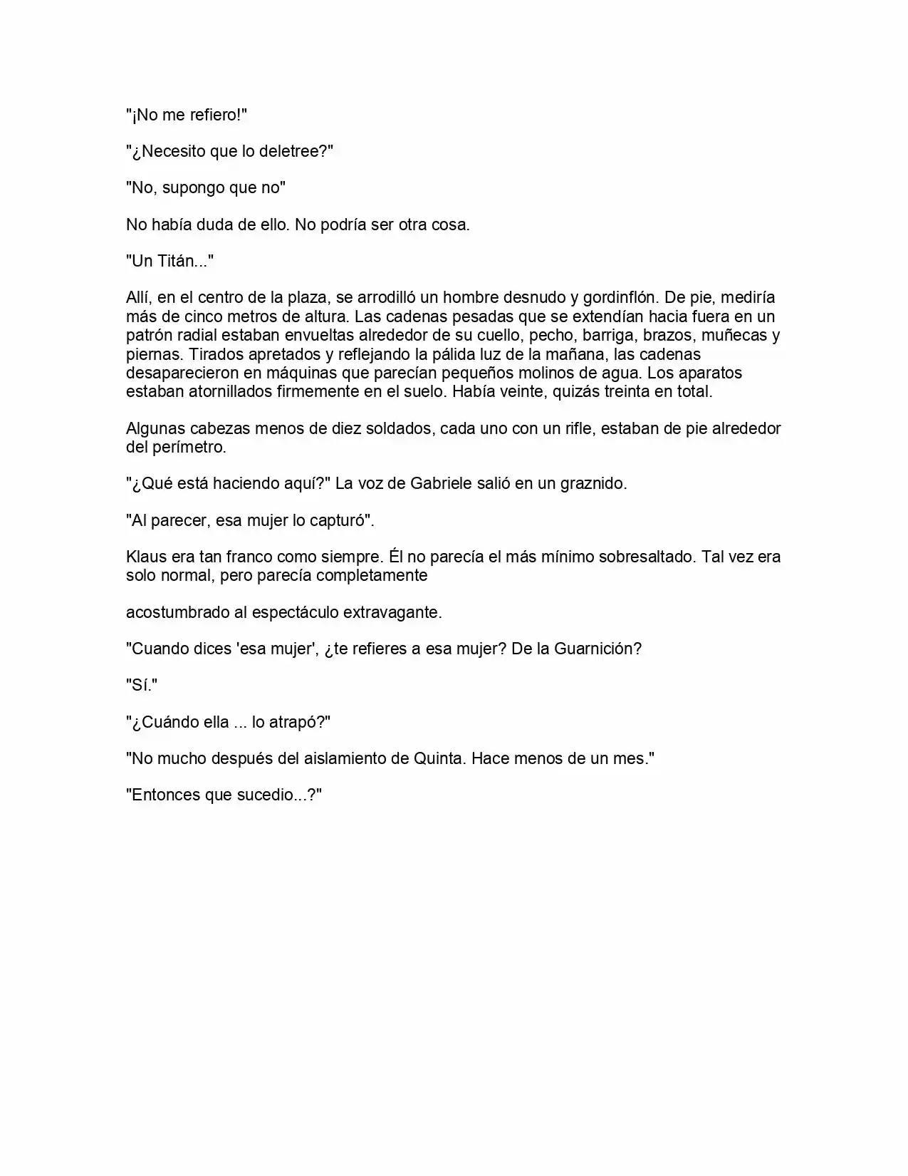 Shingeki No Kyojin: La Reina De La Ciudad Aislada (Novela) - Capítulo 4 - Página 24 - LectorTMOo