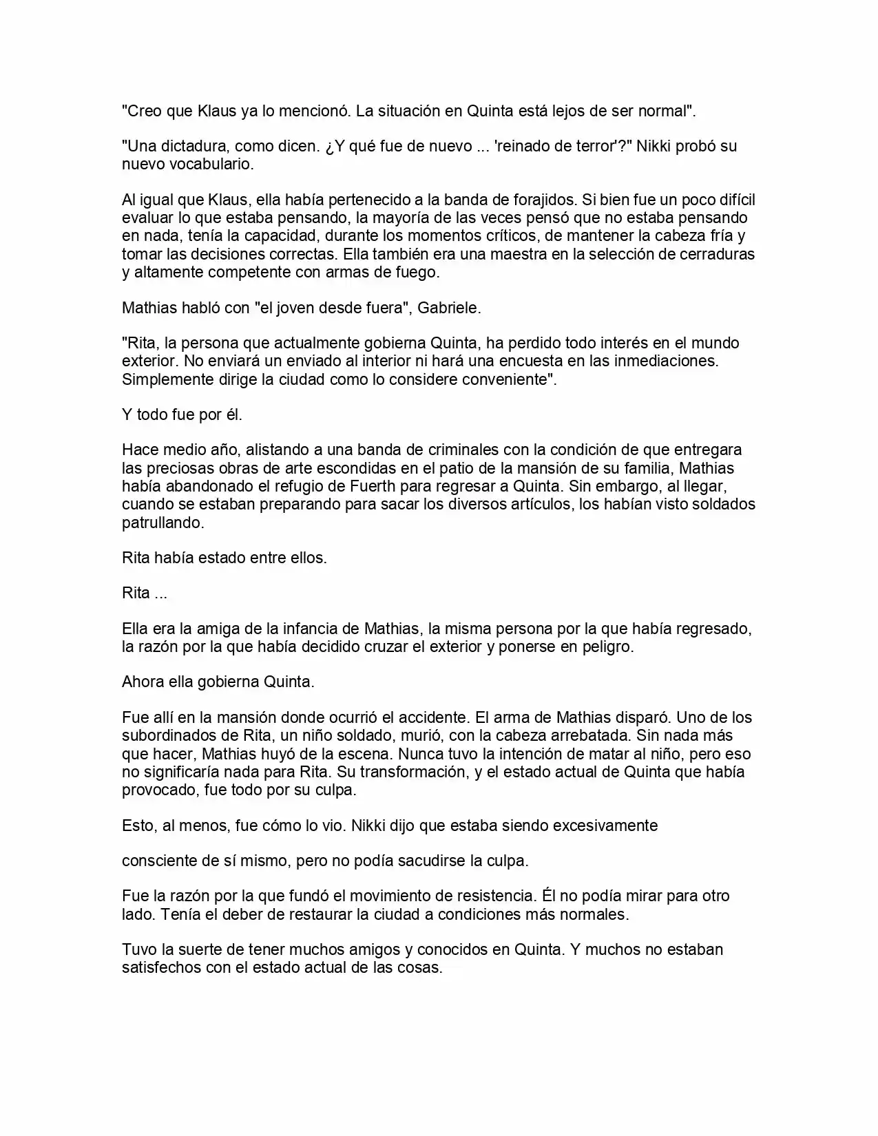 Shingeki No Kyojin: La Reina De La Ciudad Aislada (Novela) - Capítulo 4 - Página 34 - LectorTMOo
