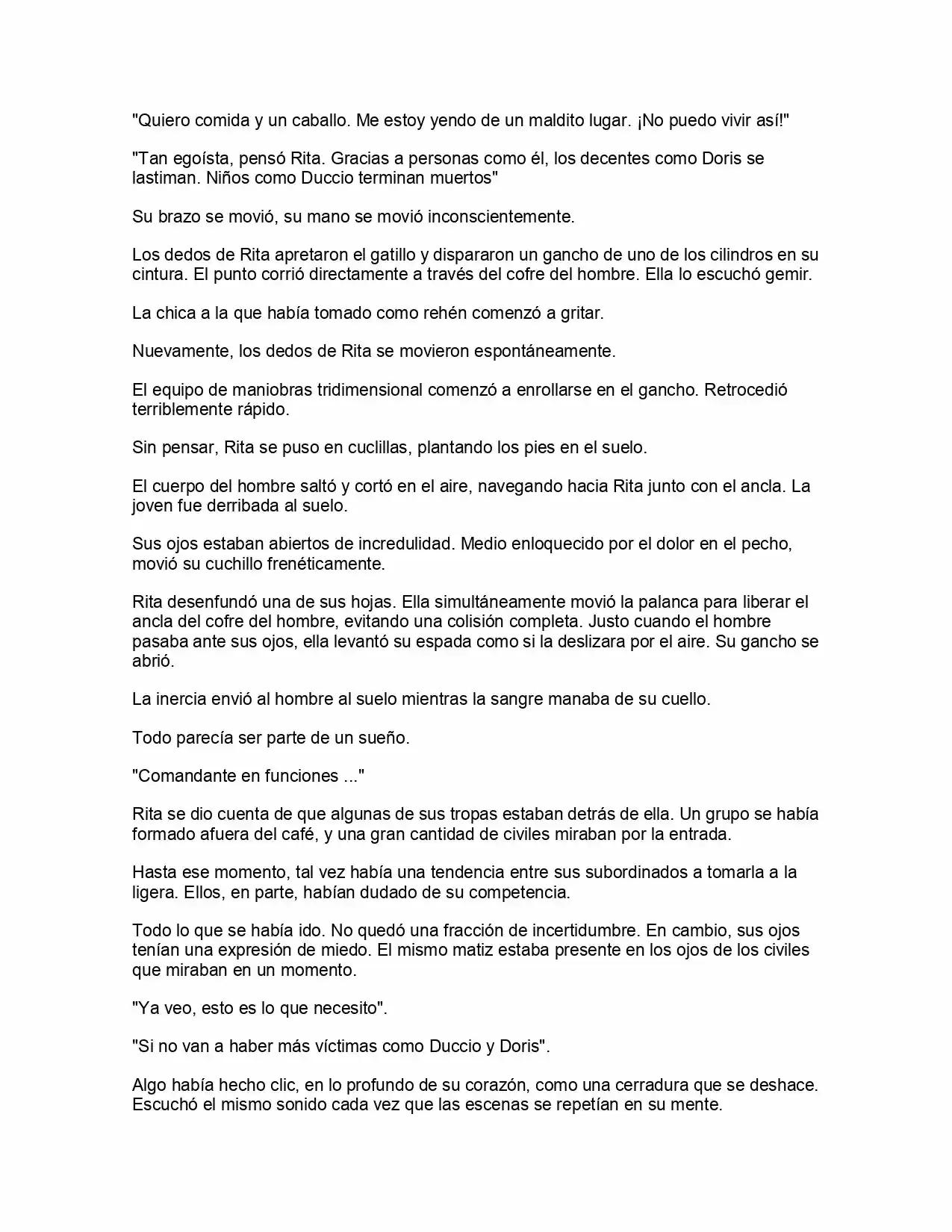 Shingeki No Kyojin: La Reina De La Ciudad Aislada (Novela) - Capítulo 4 - Página 41 - LectorTMOo