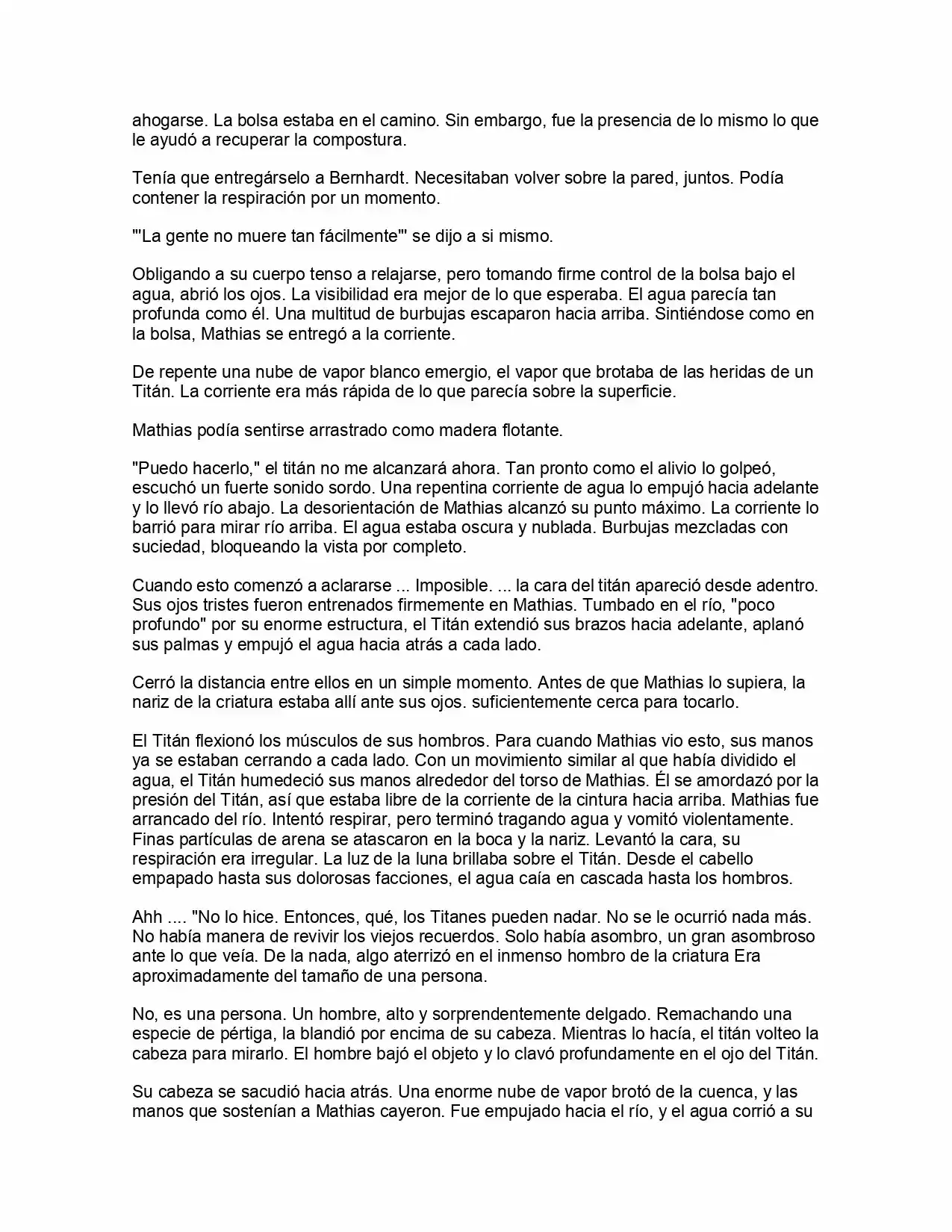 Shingeki No Kyojin: La Reina De La Ciudad Aislada (Novela) - Capítulo 4 - Página 56 - LectorTMOo