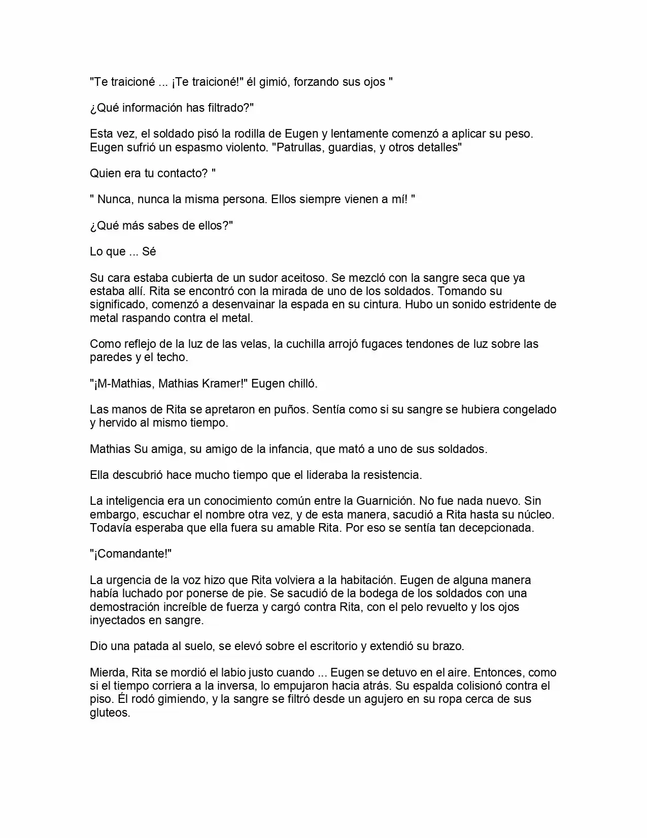 Shingeki No Kyojin: La Reina De La Ciudad Aislada (Novela) - Capítulo 5 - Página 6 - LectorTMOo