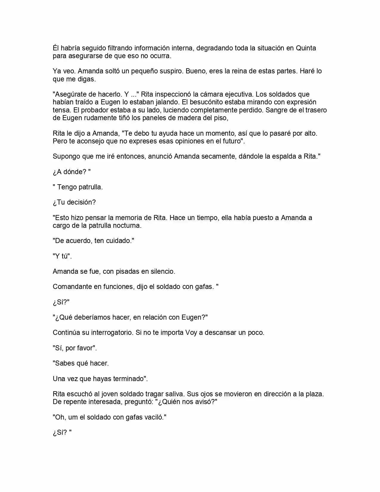 Shingeki No Kyojin: La Reina De La Ciudad Aislada (Novela) - Capítulo 5 - Página 8 - LectorTMOo