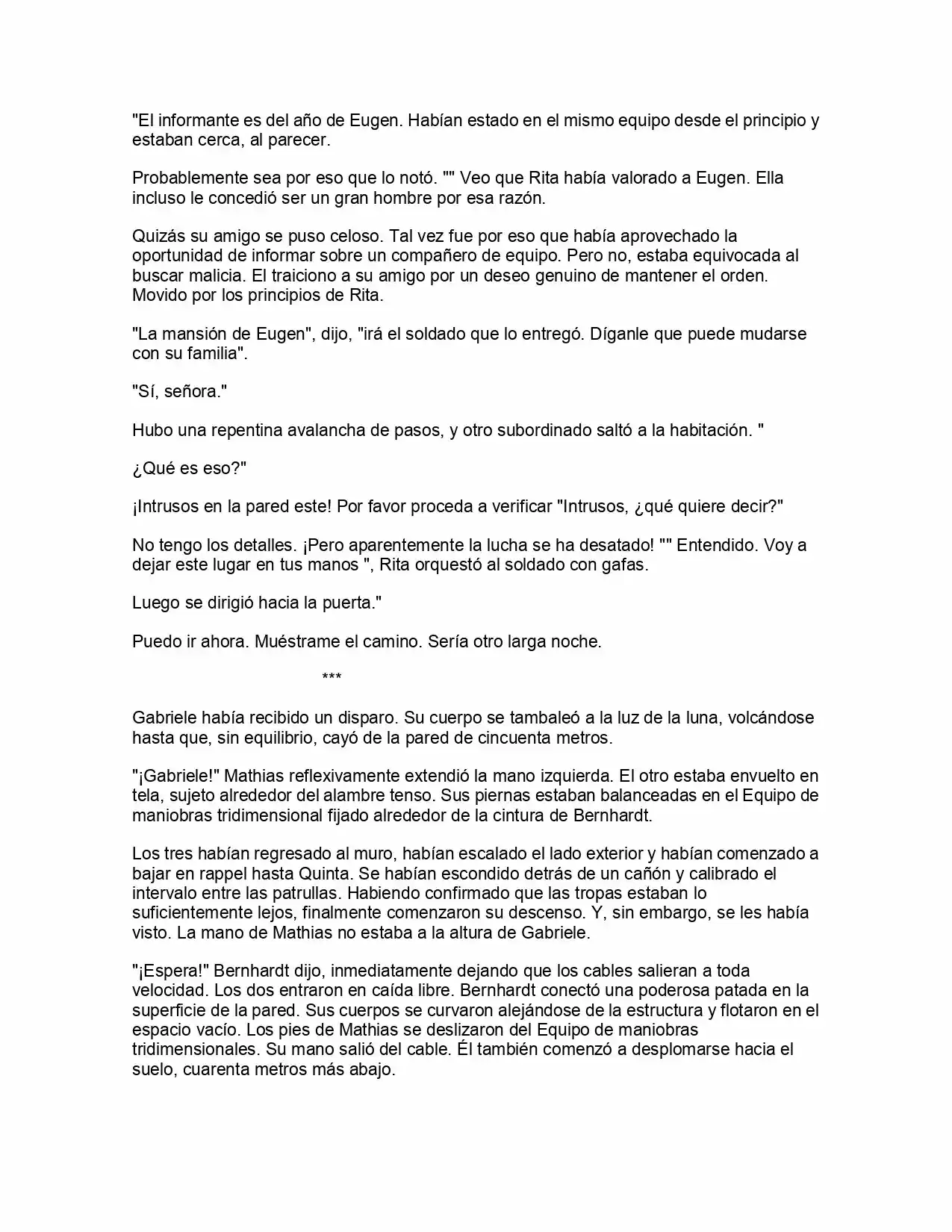 Shingeki No Kyojin: La Reina De La Ciudad Aislada (Novela) - Capítulo 5 - Página 9 - LectorTMOo