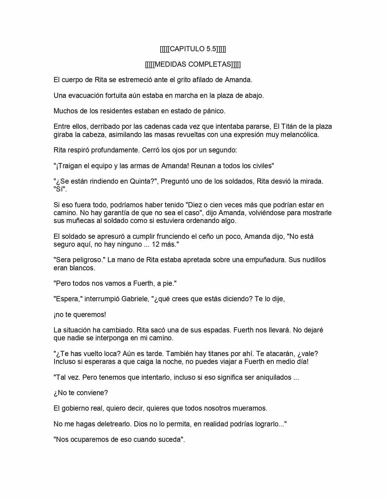 Shingeki No Kyojin: La Reina De La Ciudad Aislada (Novela) - Capítulo 5 - Página 40 - LectorTMOo