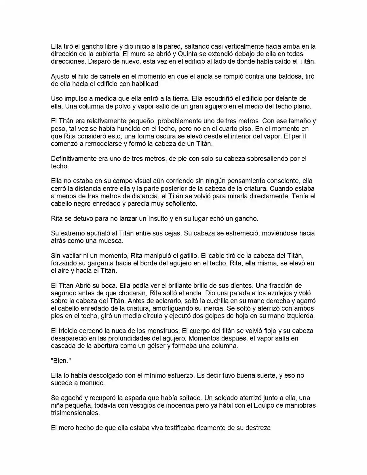 Shingeki No Kyojin: La Reina De La Ciudad Aislada (Novela) - Capítulo 5 - Página 44 - LectorTMOo