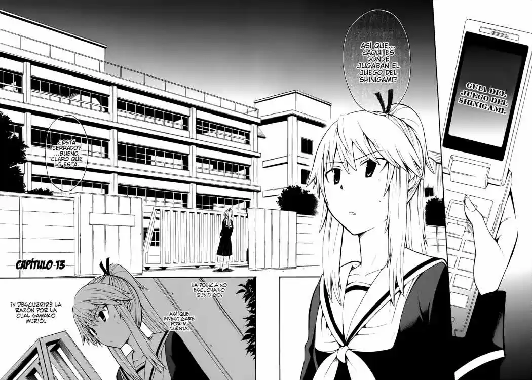 Shinigami-sama Ni Saigo No Onegai Wo - Capítulo 13 - Página 4 - LectorTMOo