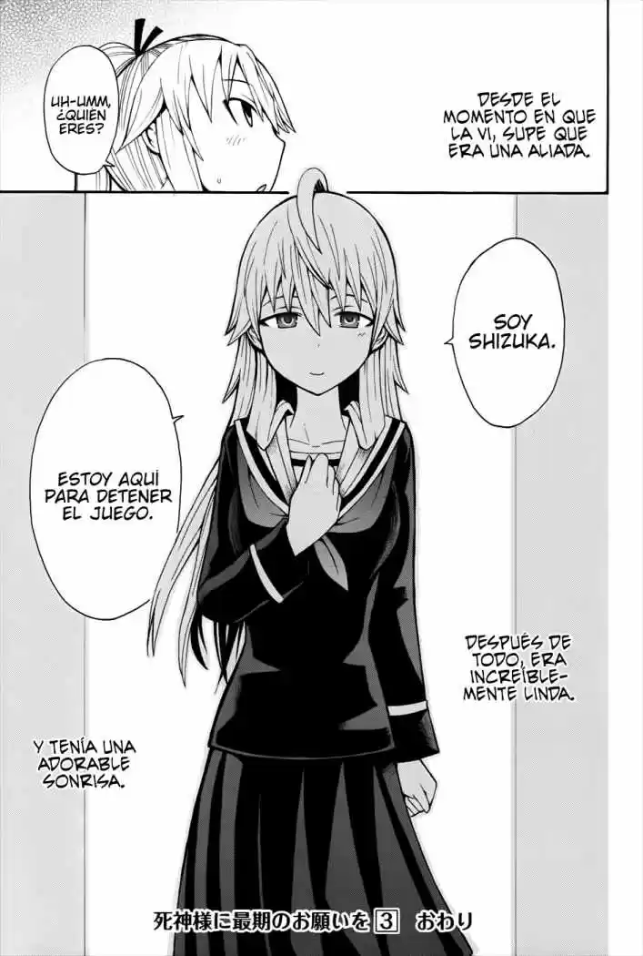 Shinigami-sama Ni Saigo No Onegai Wo - Capítulo 13 - Página 48 - LectorTMOo