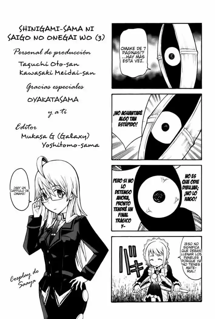 Shinigami-sama Ni Saigo No Onegai Wo - Capítulo 13 - Página 50 - LectorTMOo