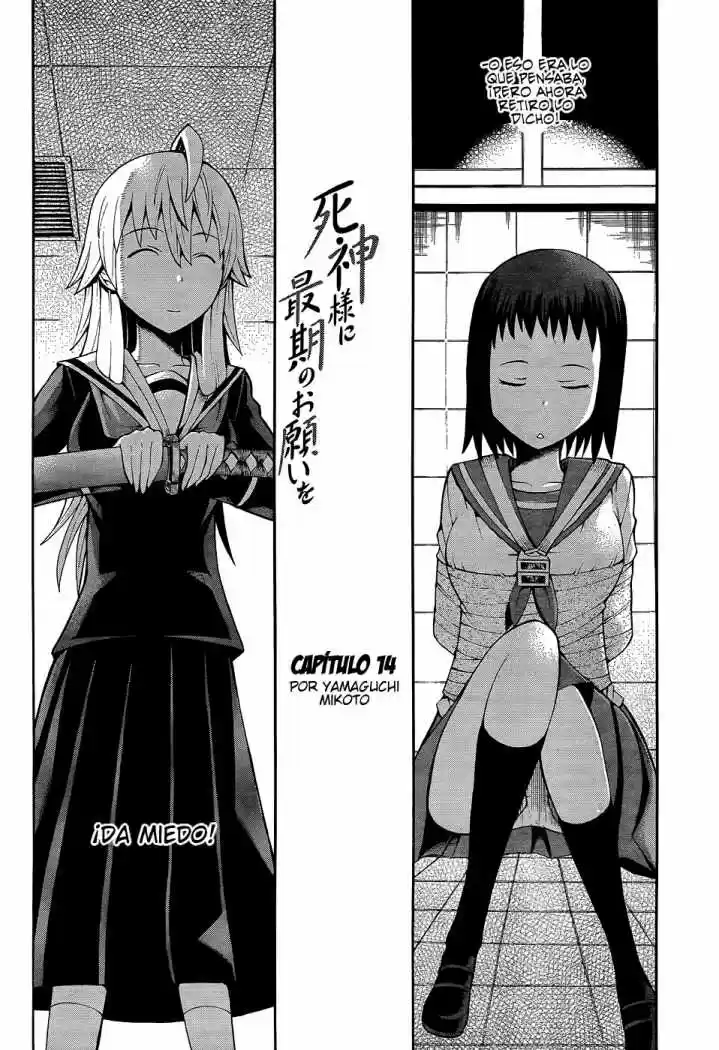 Shinigami-sama Ni Saigo No Onegai Wo - Capítulo 14 - Página 3 - LectorTMOo