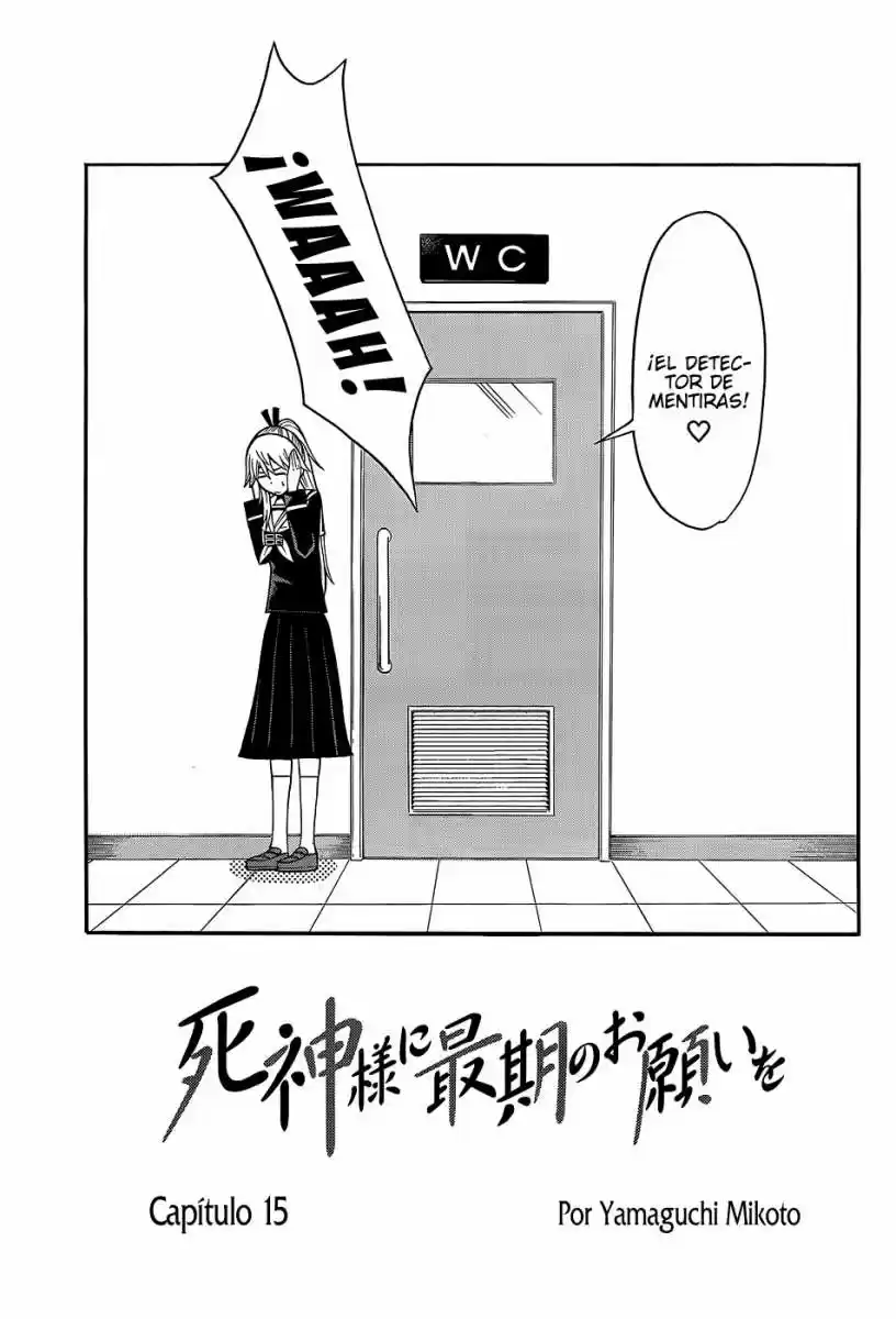 Shinigami-sama Ni Saigo No Onegai Wo - Capítulo 15 - Página 4 - LectorTMOo