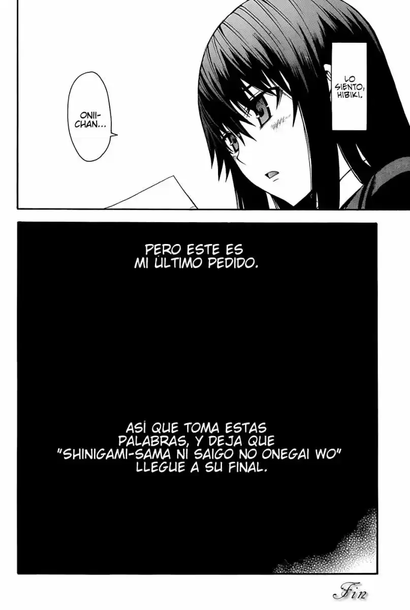 Shinigami-sama Ni Saigo No Onegai Wo - Capítulo 18 - Página 32 - LectorTMOo