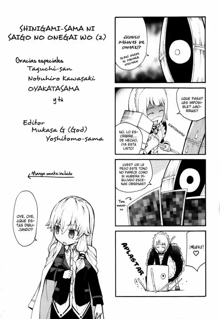 Shinigami-sama Ni Saigo No Onegai Wo - Capítulo 9 - Página 37 - LectorTMOo