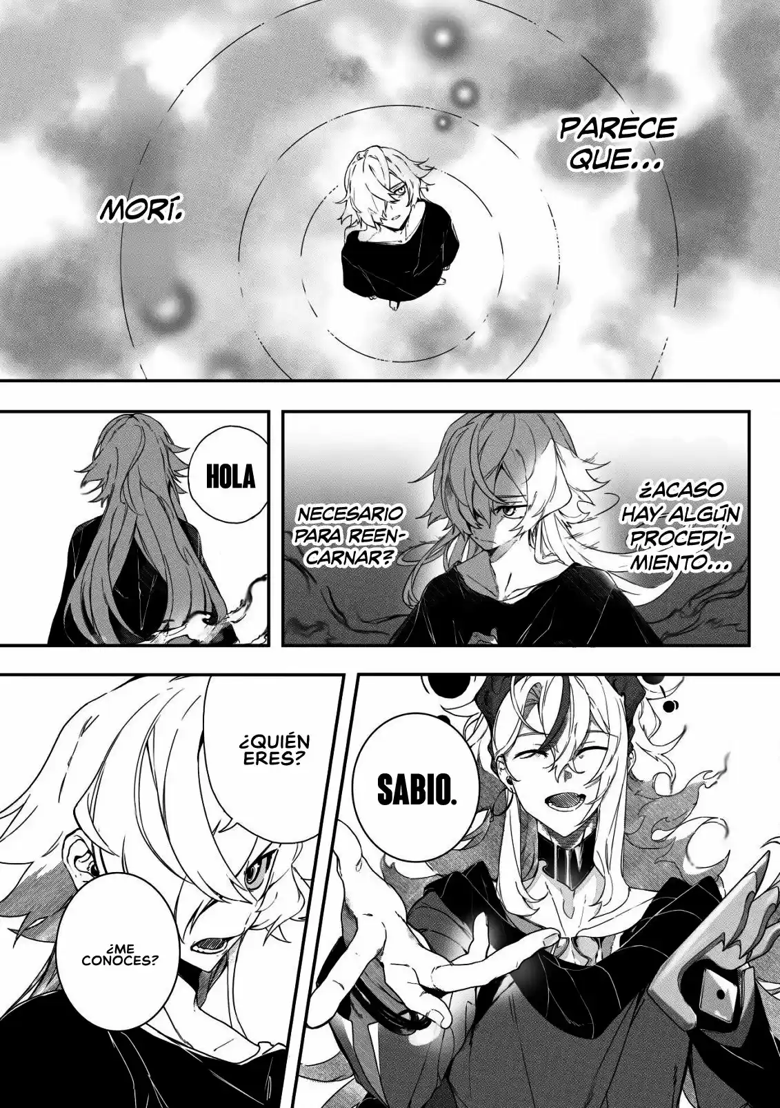 Shiniki No Mahoutsukai ~Kami Ni Aisareta Rakudaisei Wa Mahou Gakuin E Tsūu ~ - Capítulo 1 - Página 4 - LectorTMOo