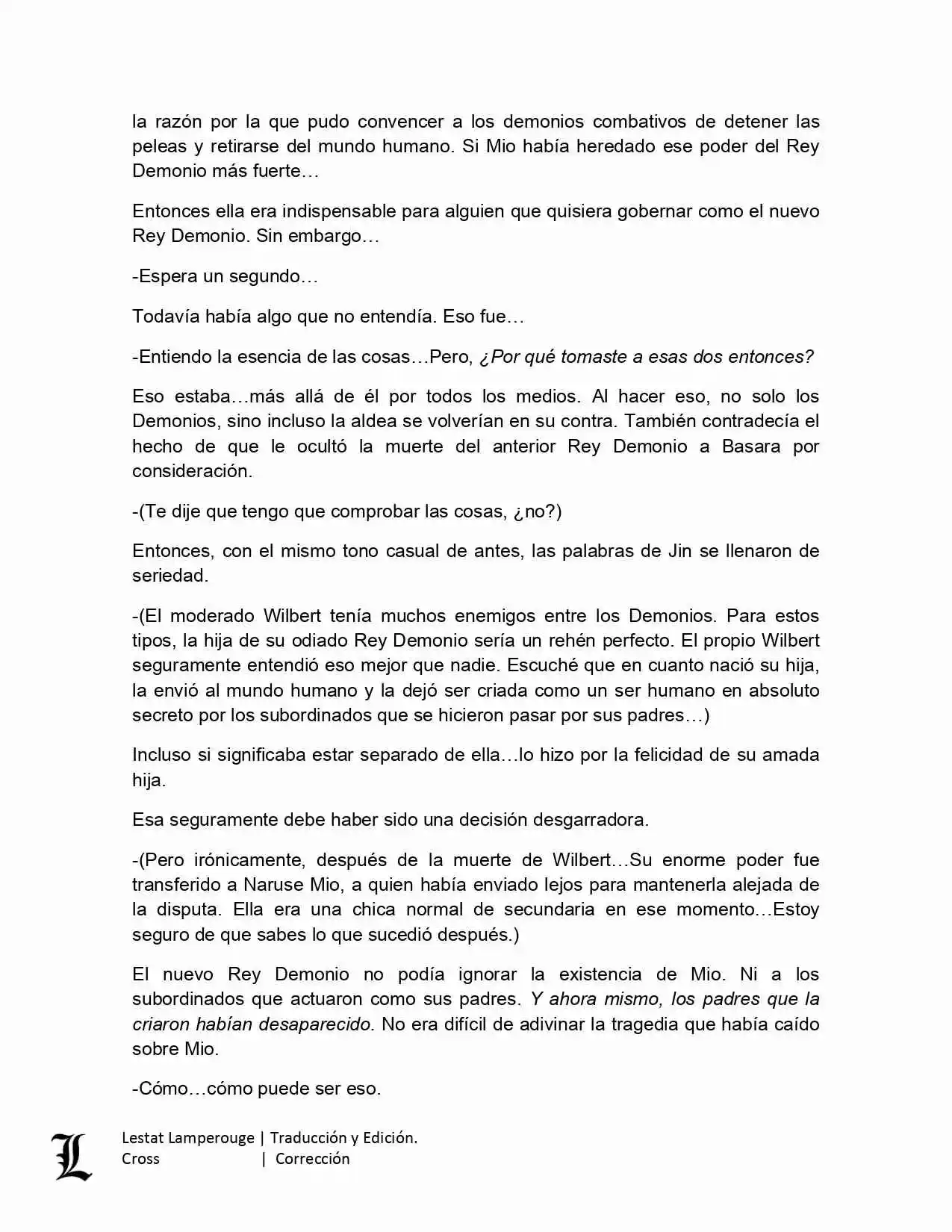 Shinmai Maou No Testament (Novela) (Novela) - Capítulo 1 - Página 37 - LectorTMOo