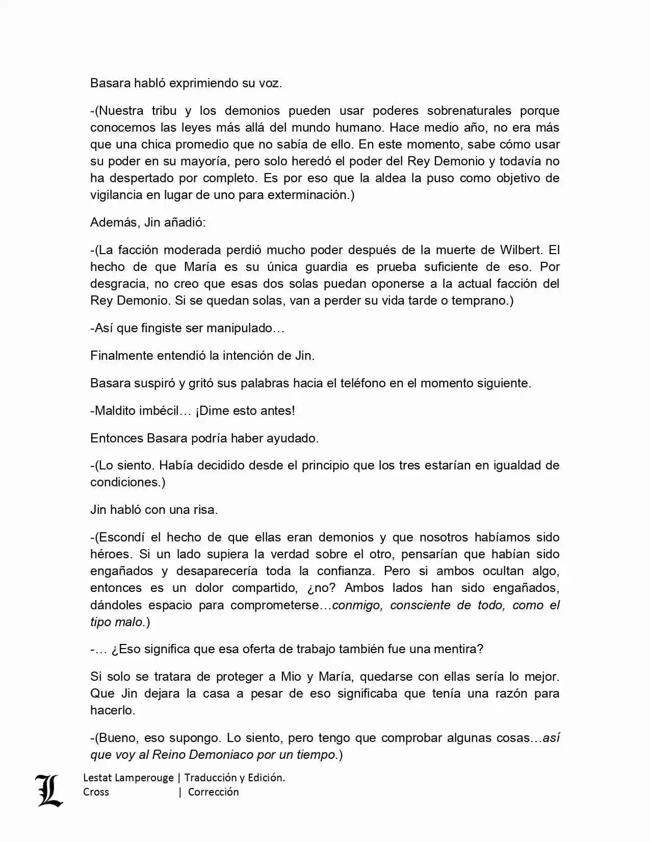 Shinmai Maou No Testament (Novela) (Novela) - Capítulo 1 - Página 38 - LectorTMOo