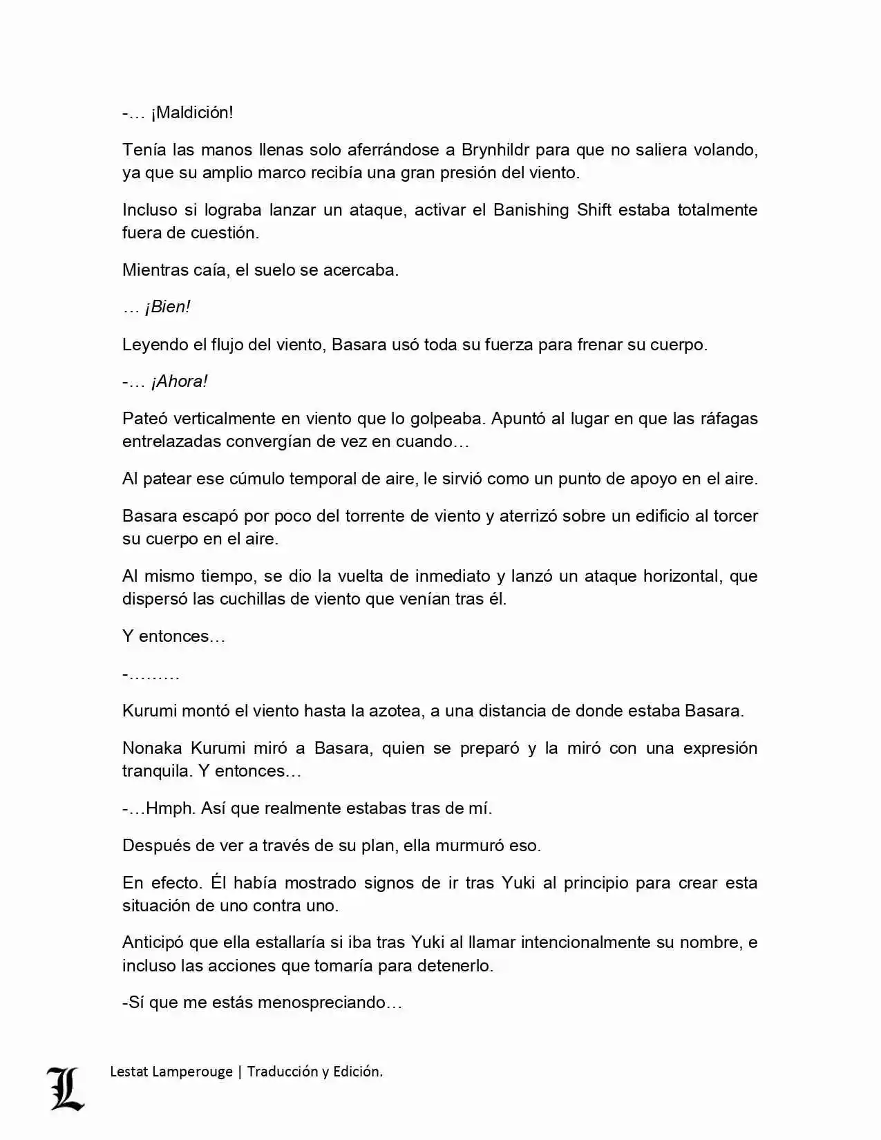 Shinmai Maou No Testament (Novela) (Novela) - Capítulo 10 - Página 4 - LectorTMOo