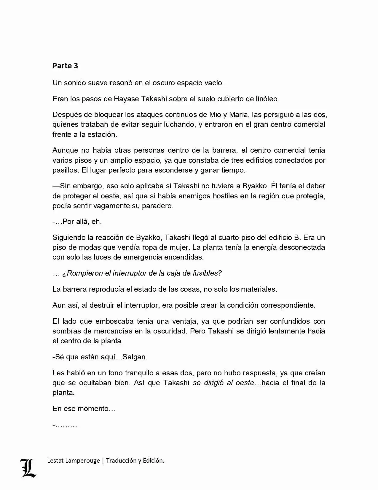 Shinmai Maou No Testament (Novela) (Novela) - Capítulo 10 - Página 7 - LectorTMOo