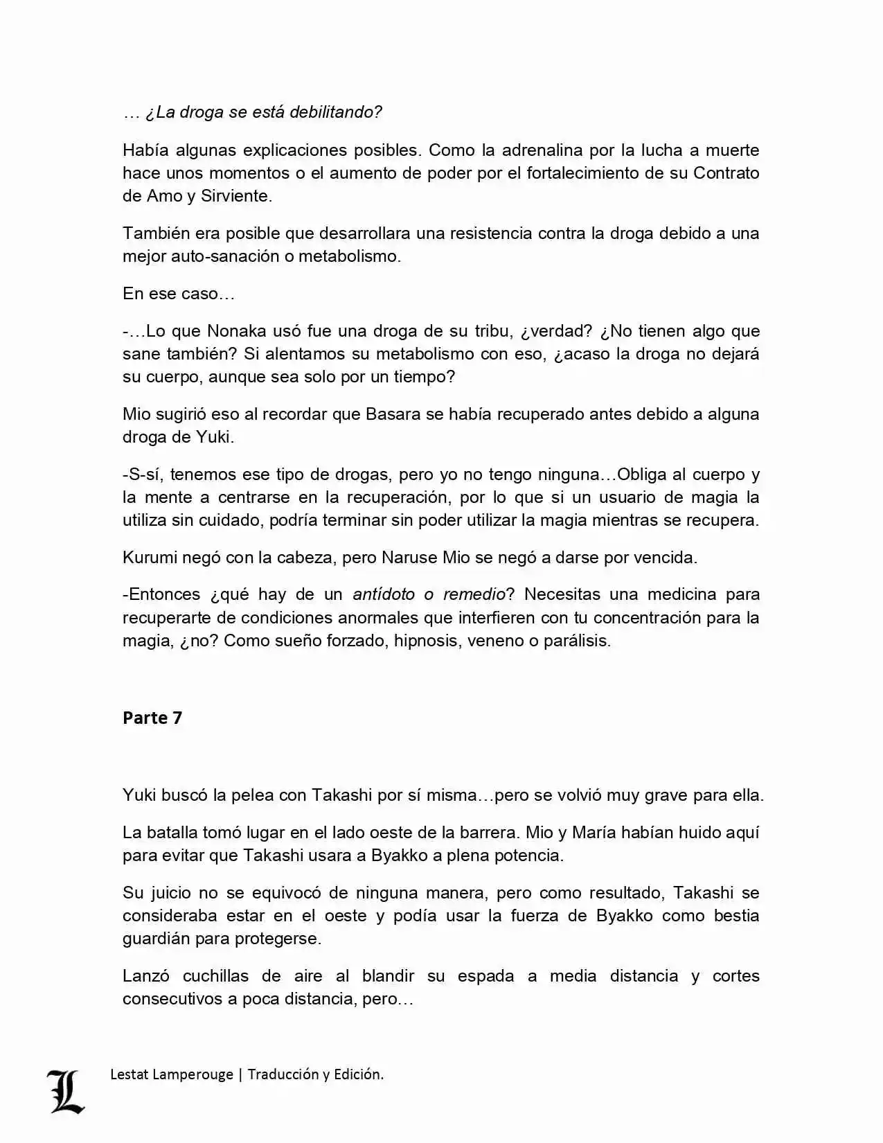 Shinmai Maou No Testament (Novela) (Novela) - Capítulo 10 - Página 34 - LectorTMOo