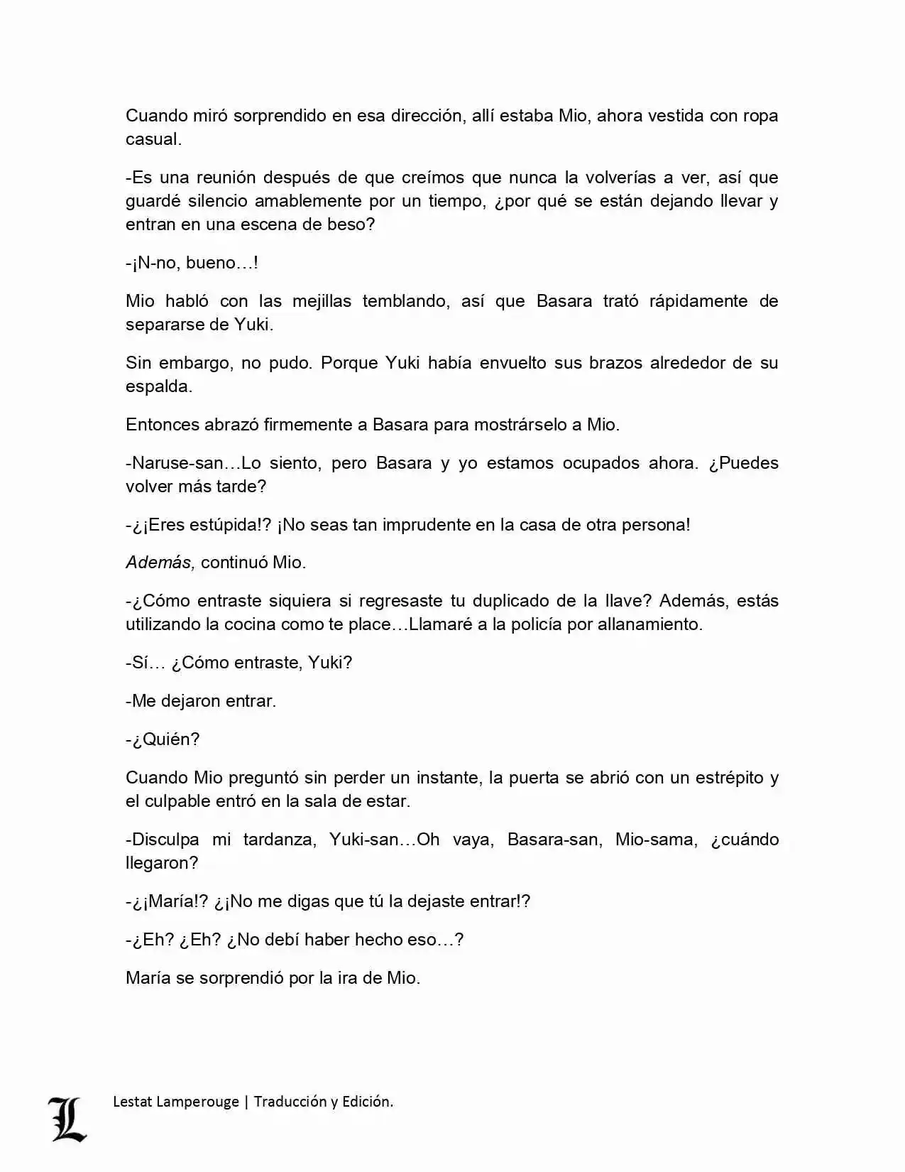 Shinmai Maou No Testament (Novela) (Novela) - Capítulo 11 - Página 8 - LectorTMOo
