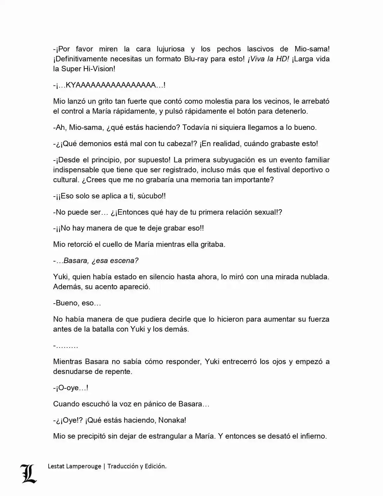 Shinmai Maou No Testament (Novela) (Novela) - Capítulo 11 - Página 10 - LectorTMOo