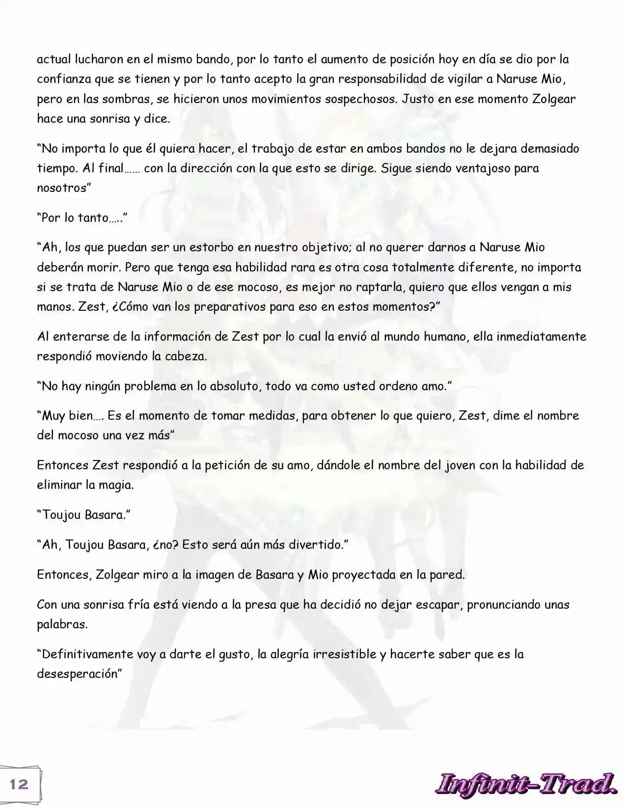 Shinmai Maou No Testament (Novela) (Novela) - Capítulo 12 - Página 10 - LectorTMOo