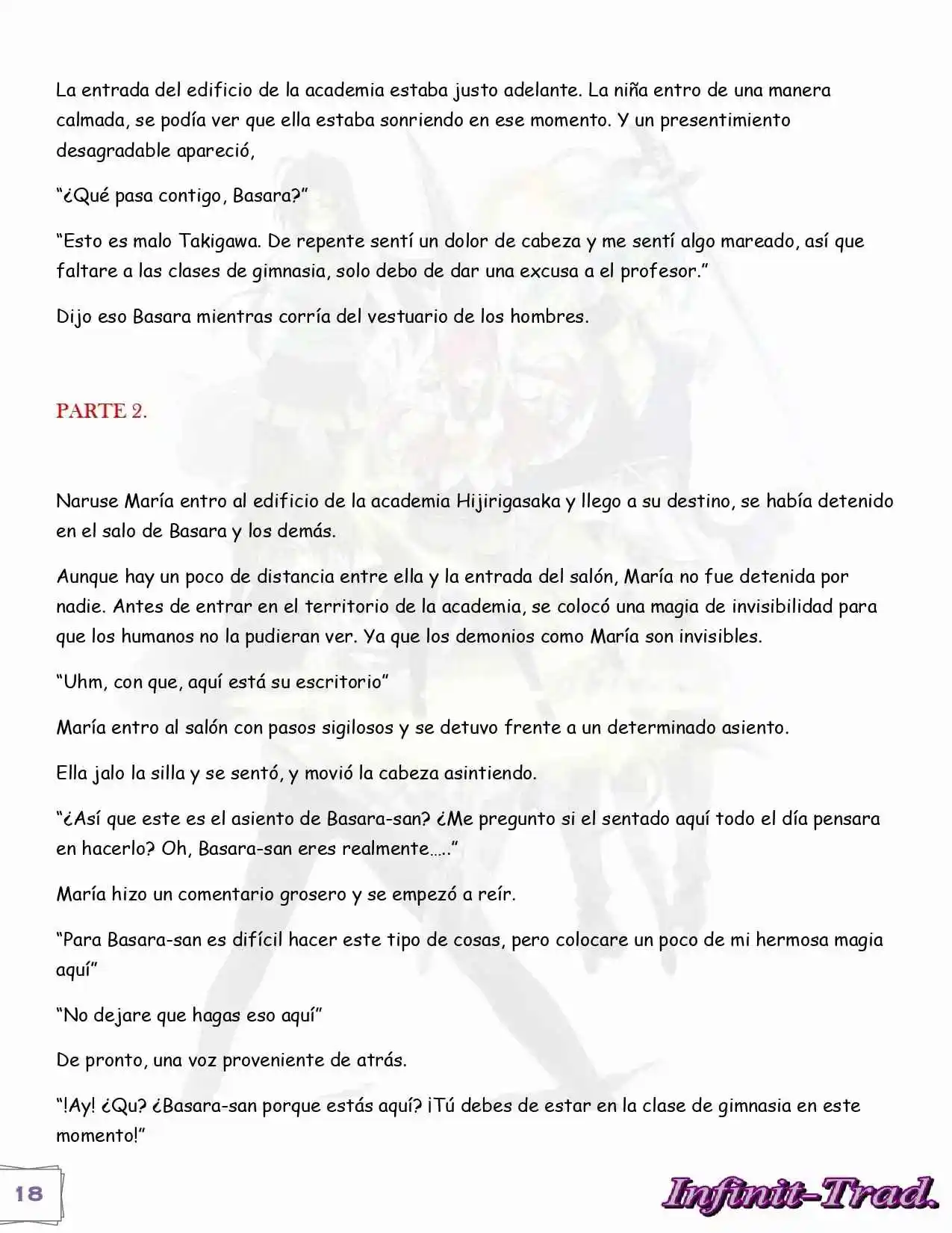Shinmai Maou No Testament (Novela) (Novela) - Capítulo 13 - Página 6 - LectorTMOo