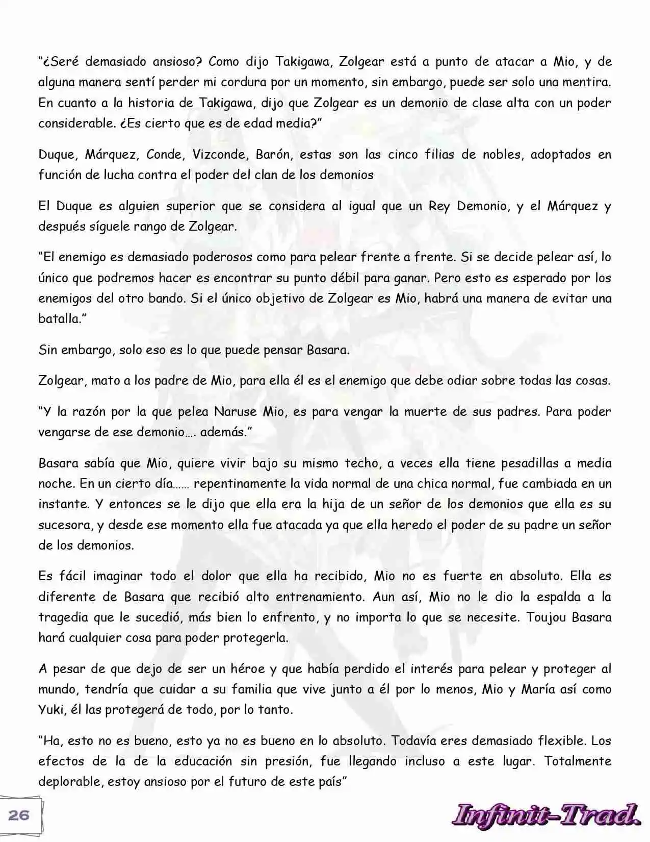 Shinmai Maou No Testament (Novela) (Novela) - Capítulo 13 - Página 14 - LectorTMOo