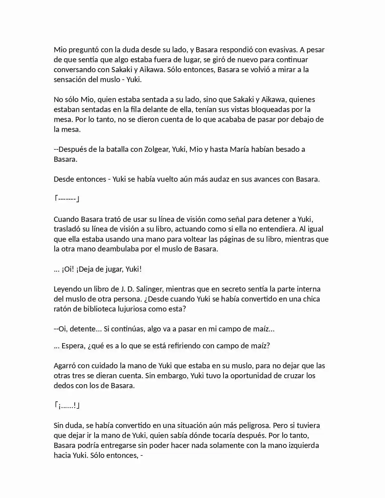 Shinmai Maou No Testament (Novela) (Novela) - Capítulo 19 - Página 6 - LectorTMOo