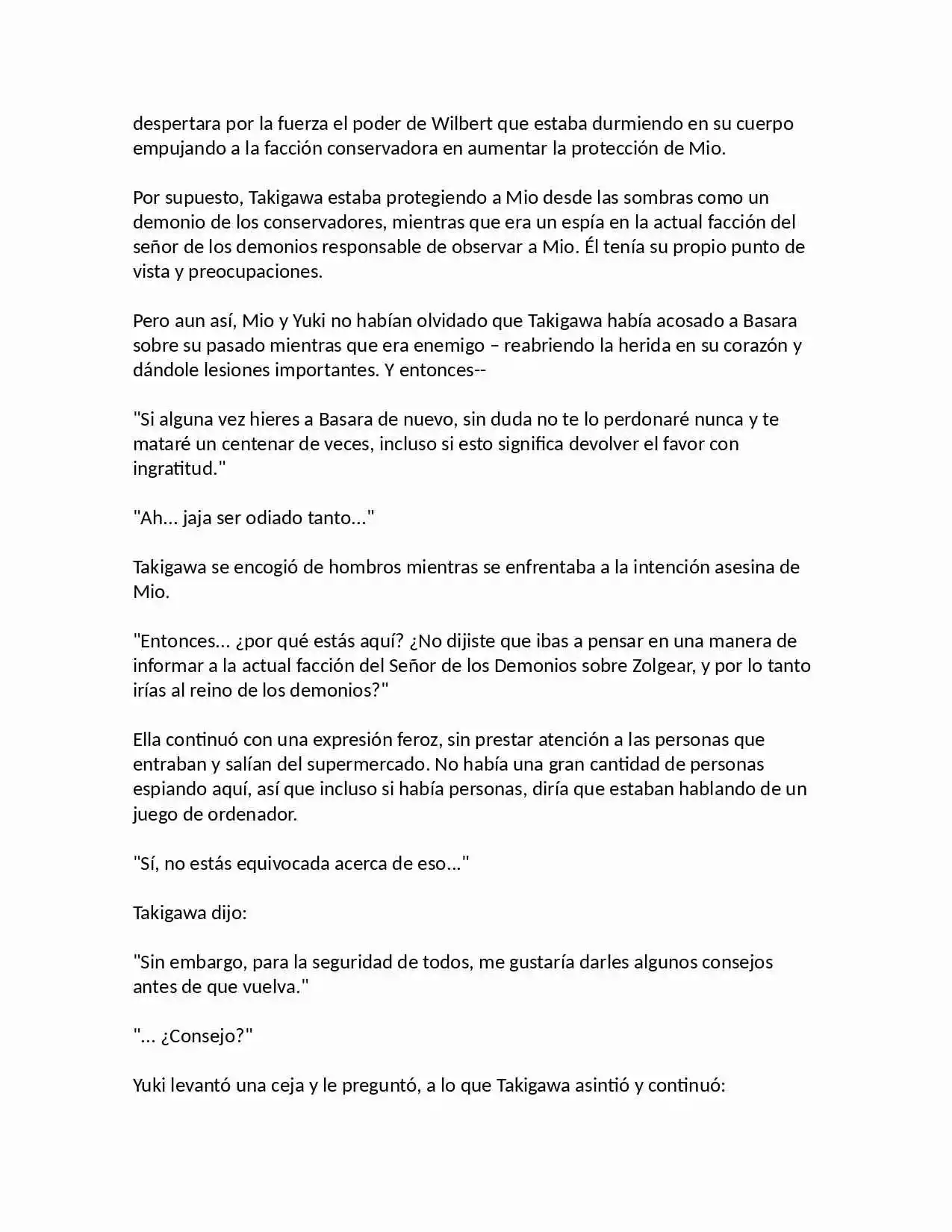 Shinmai Maou No Testament (Novela) (Novela) - Capítulo 19 - Página 32 - LectorTMOo