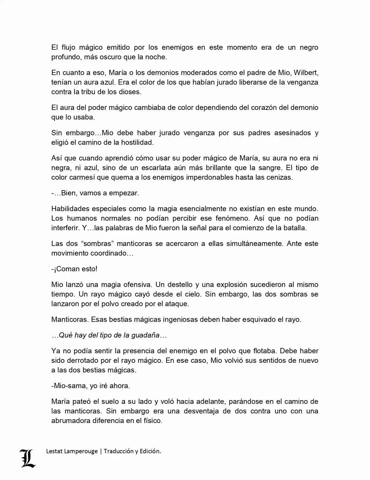 Shinmai Maou No Testament (Novela) (Novela) - Capítulo 2 - Página 5 - LectorTMOo
