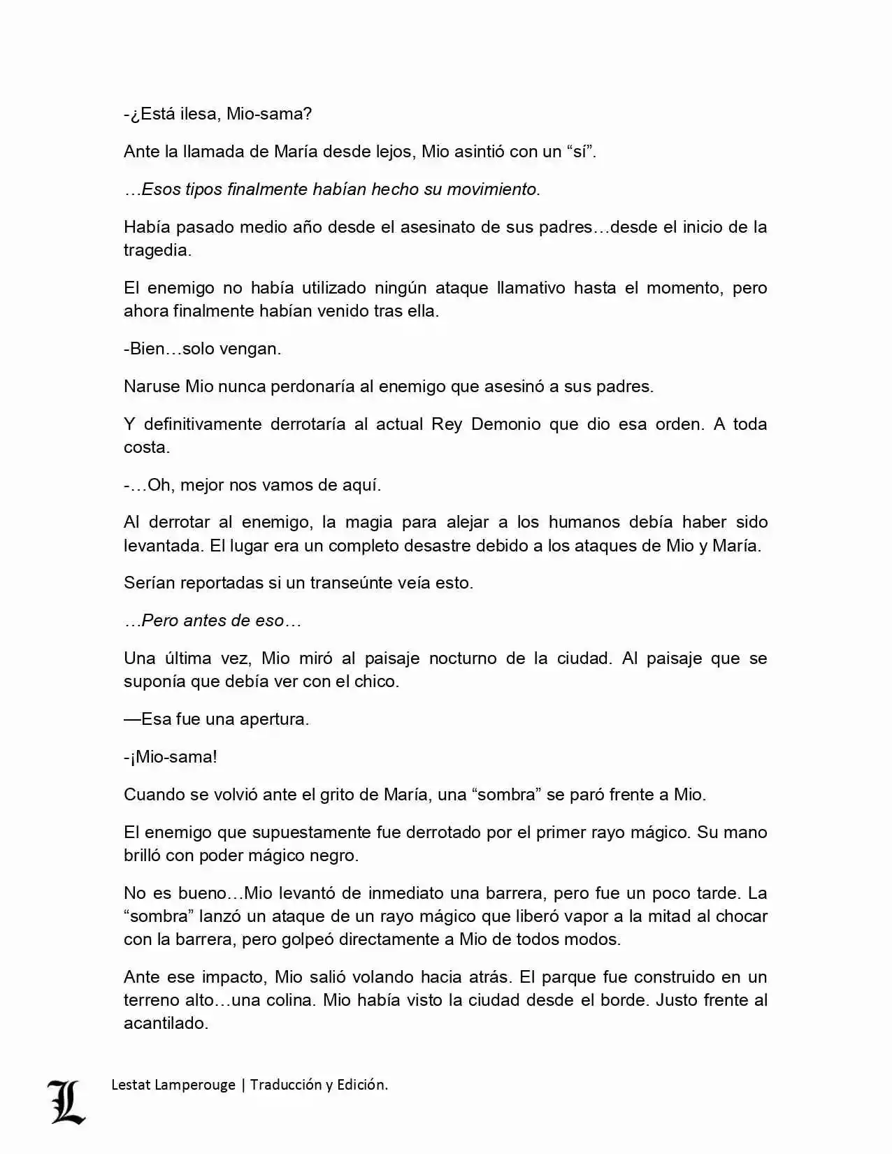 Shinmai Maou No Testament (Novela) (Novela) - Capítulo 2 - Página 7 - LectorTMOo