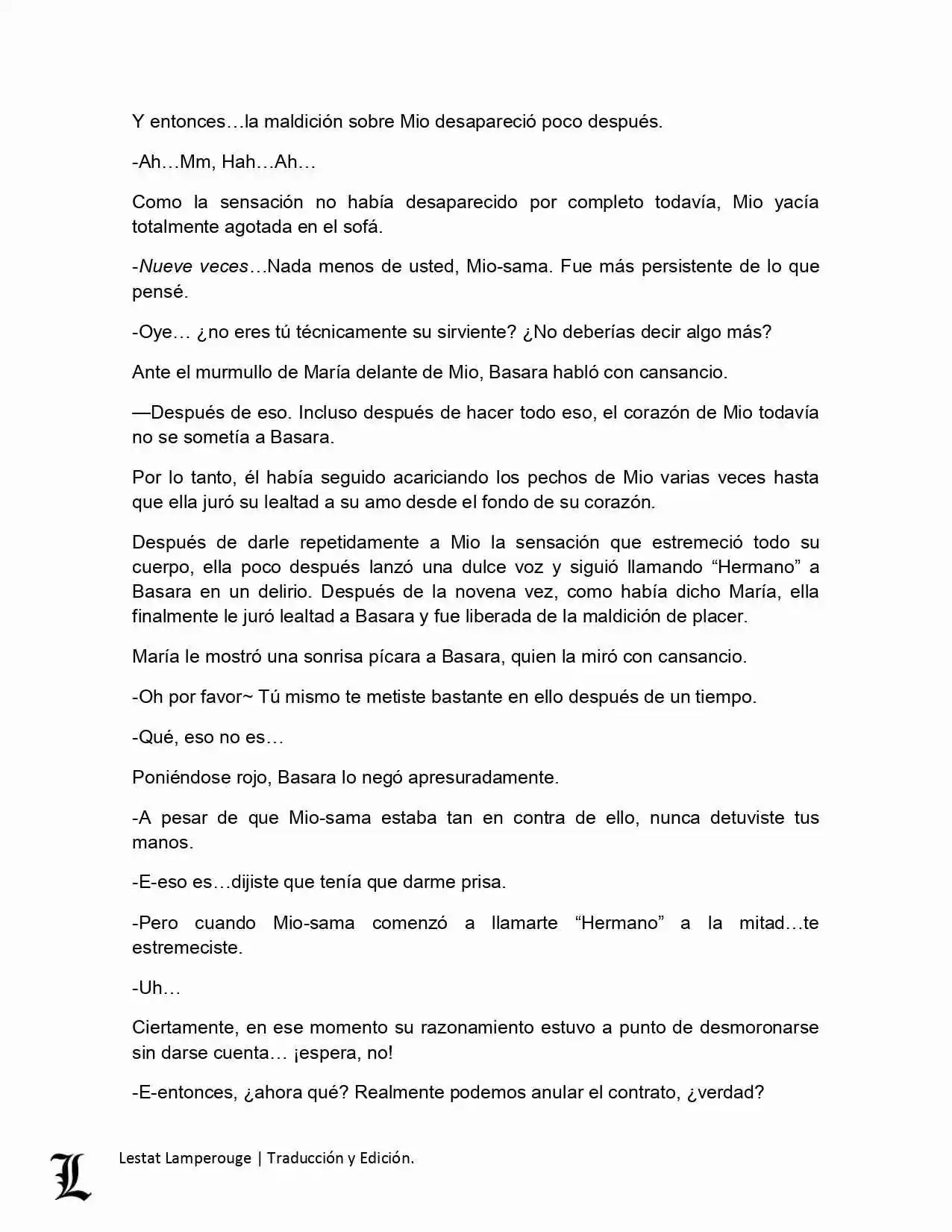 Shinmai Maou No Testament (Novela) (Novela) - Capítulo 2 - Página 35 - LectorTMOo