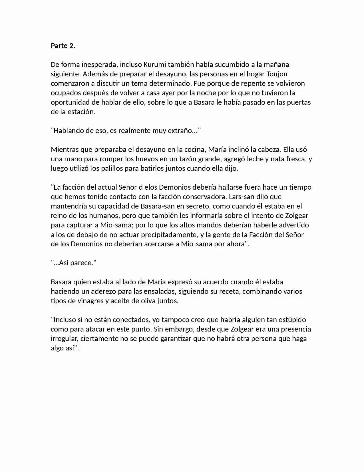 Shinmai Maou No Testament (Novela) (Novela) - Capítulo 20 - Página 4 - LectorTMOo