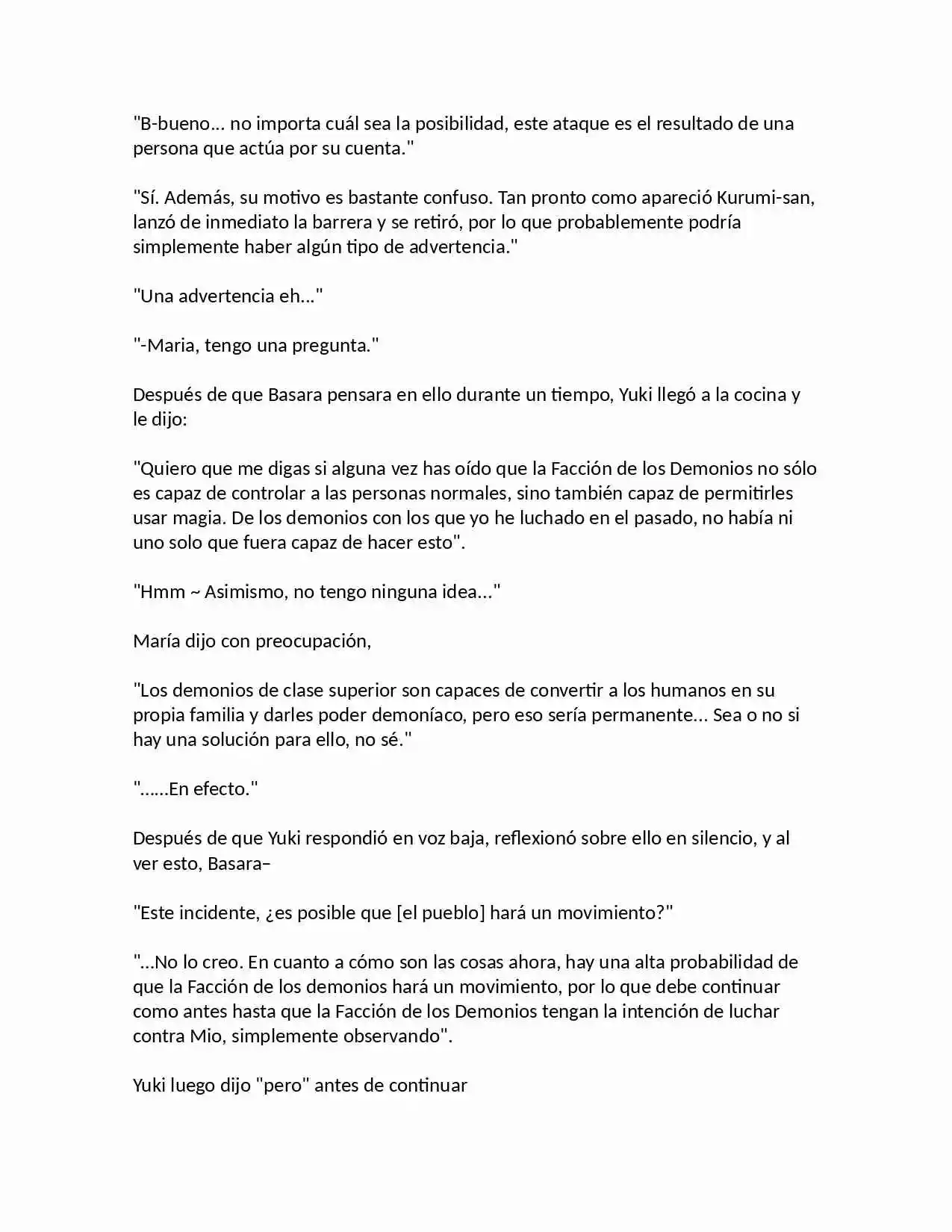 Shinmai Maou No Testament (Novela) (Novela) - Capítulo 20 - Página 6 - LectorTMOo