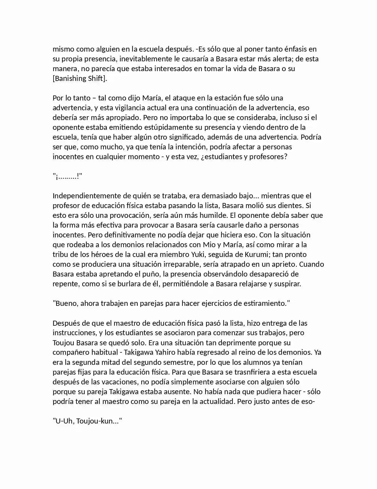 Shinmai Maou No Testament (Novela) (Novela) - Capítulo 20 - Página 10 - LectorTMOo