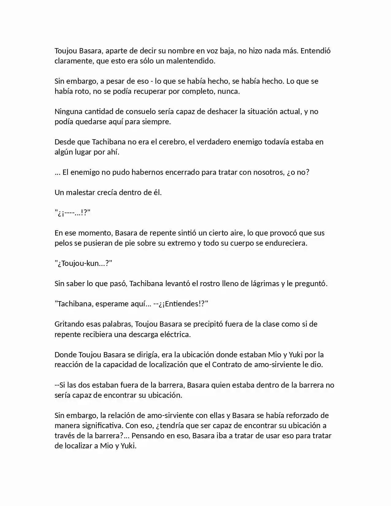 Shinmai Maou No Testament (Novela) (Novela) - Capítulo 21 - Página 35 - LectorTMOo