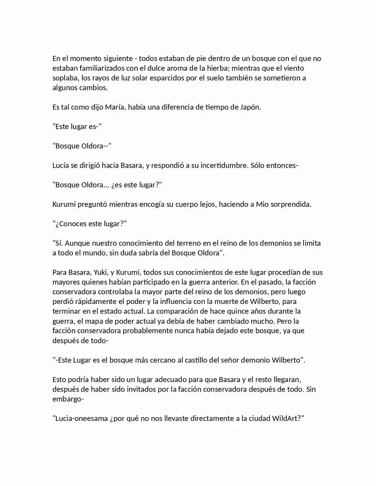 Shinmai Maou No Testament (Novela) (Novela) - Capítulo 24 - Página 5 - LectorTMOo